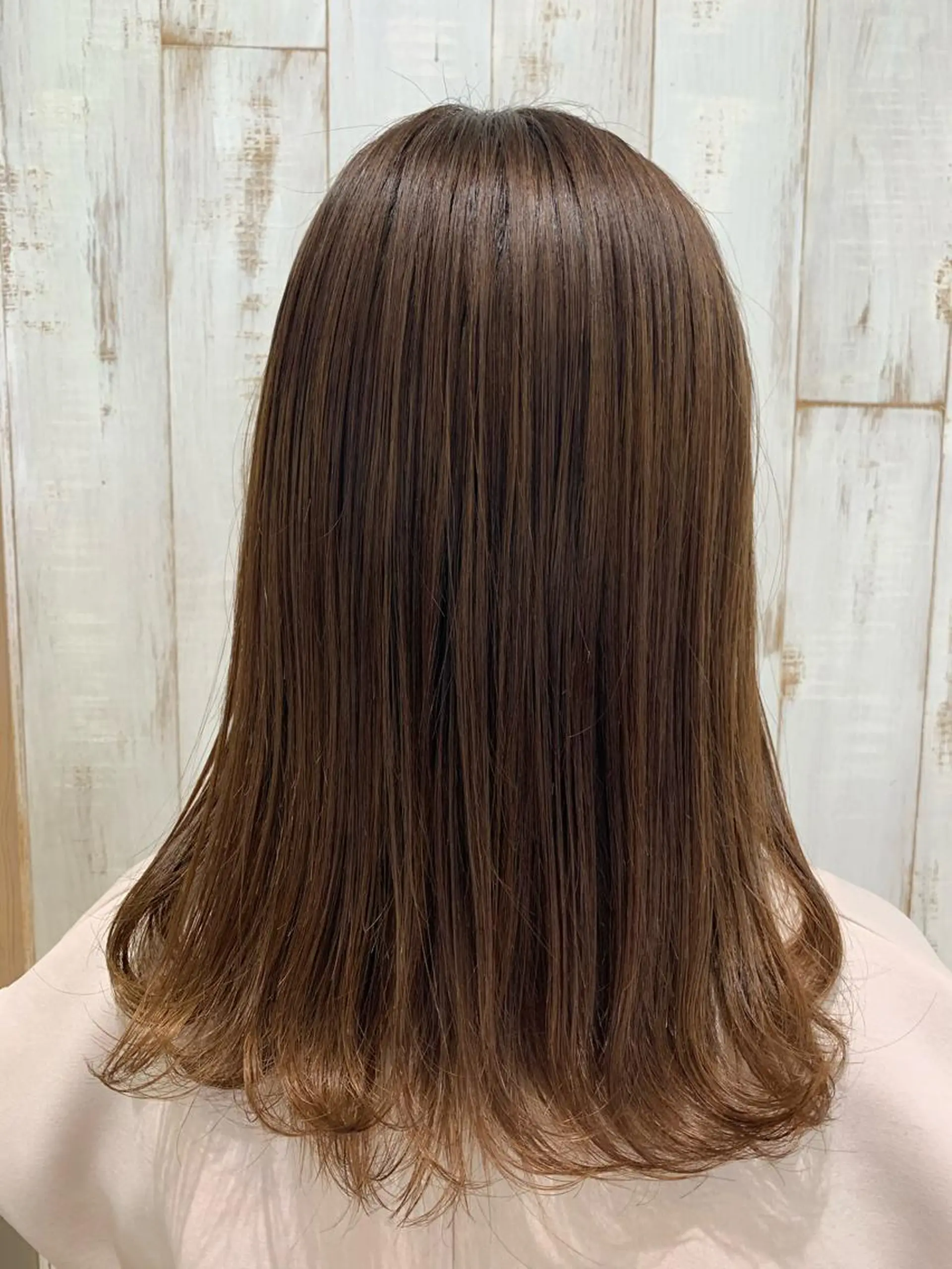 セミロング 髪質改善 トリートメント 夏海 大宮美容室のヘアスタイル