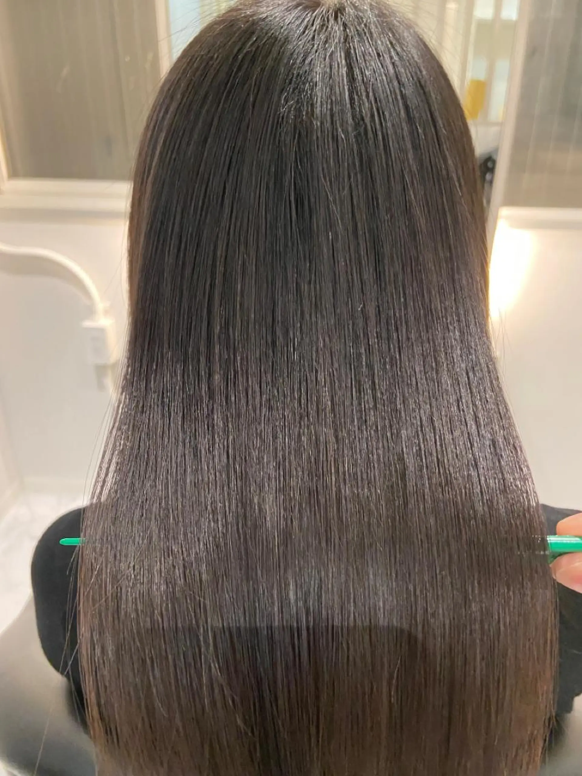 セミロング 縮毛矯正 縮毛矯正 トリートメント ツバサ 髪質改善のヘアスタイル