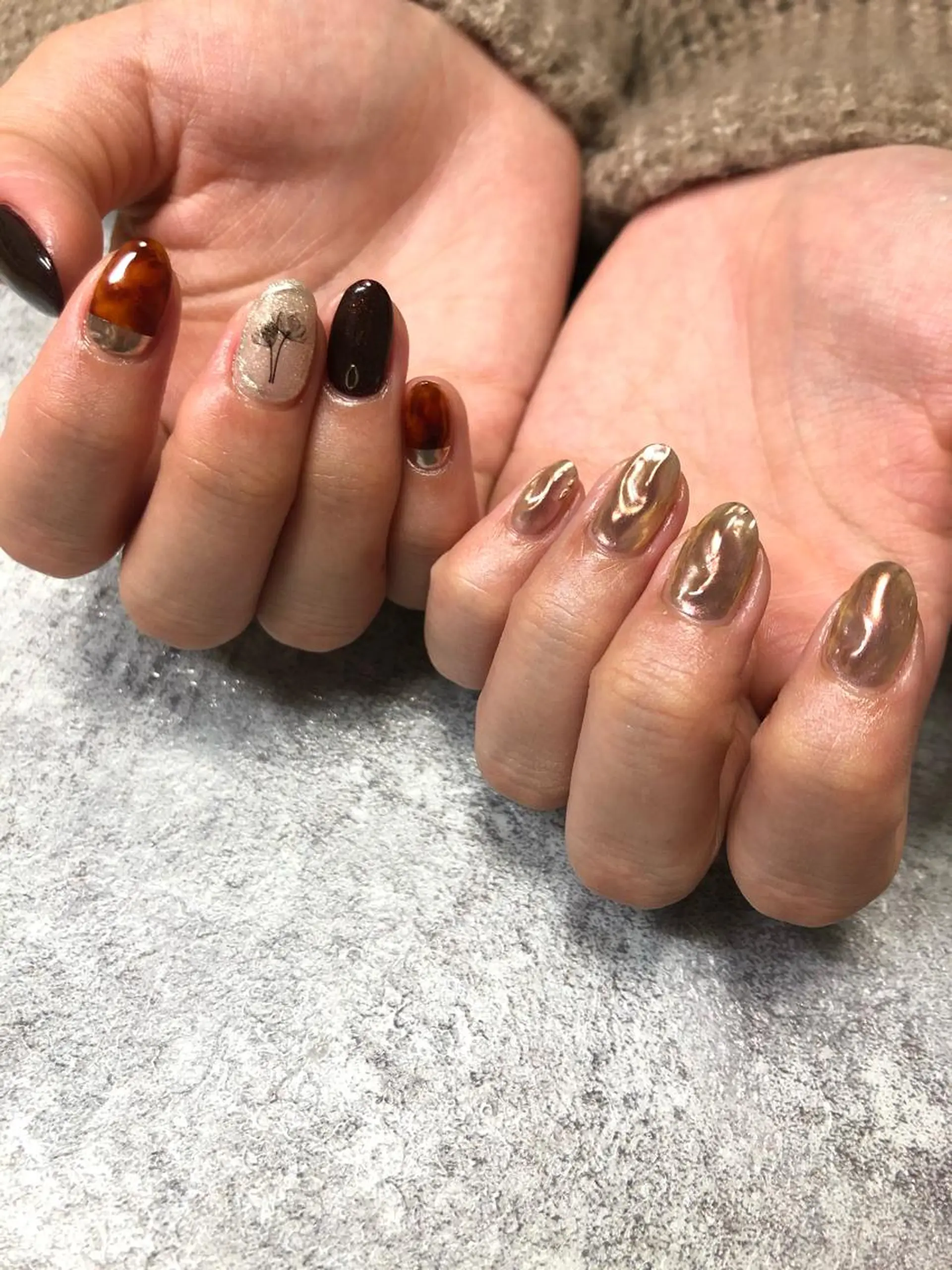 ネイル ハンドネイル 【LINON】 airiのネイルデザイン