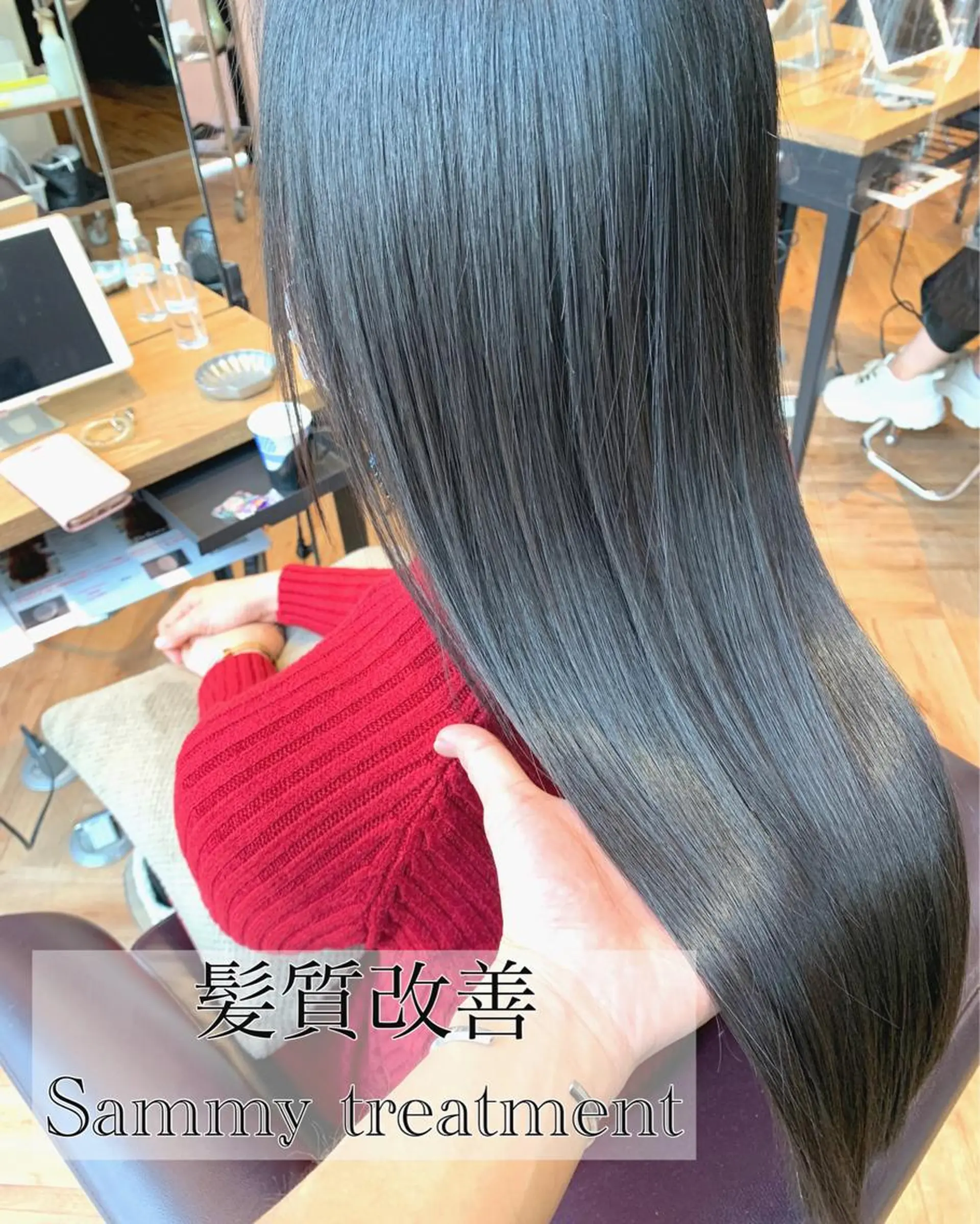 ロング カラー パーマ ヘアアレンジ アディクシーカラー バレイヤージュ ブリーチ ケアブリーチ デザインカラー カット ヘアカラー トリートメント Zina福岡天神🪞 髪質改善🪞レイヤーのヘアスタイル