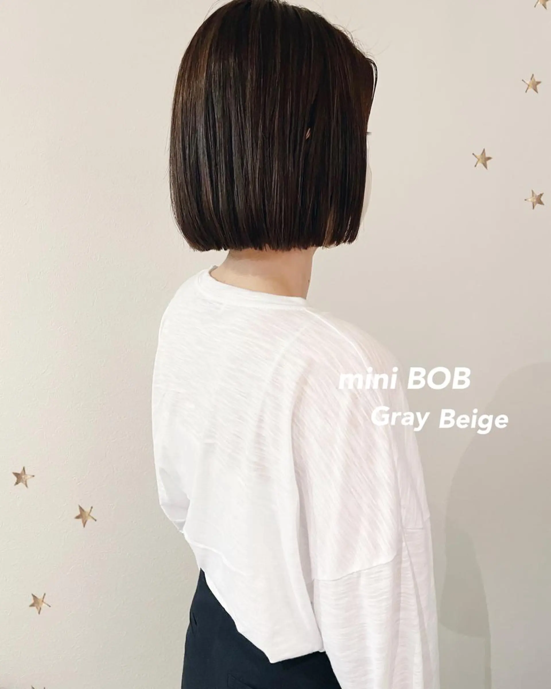 ショート カラー カット ヘアカラー 市川 千夏のヘアスタイル