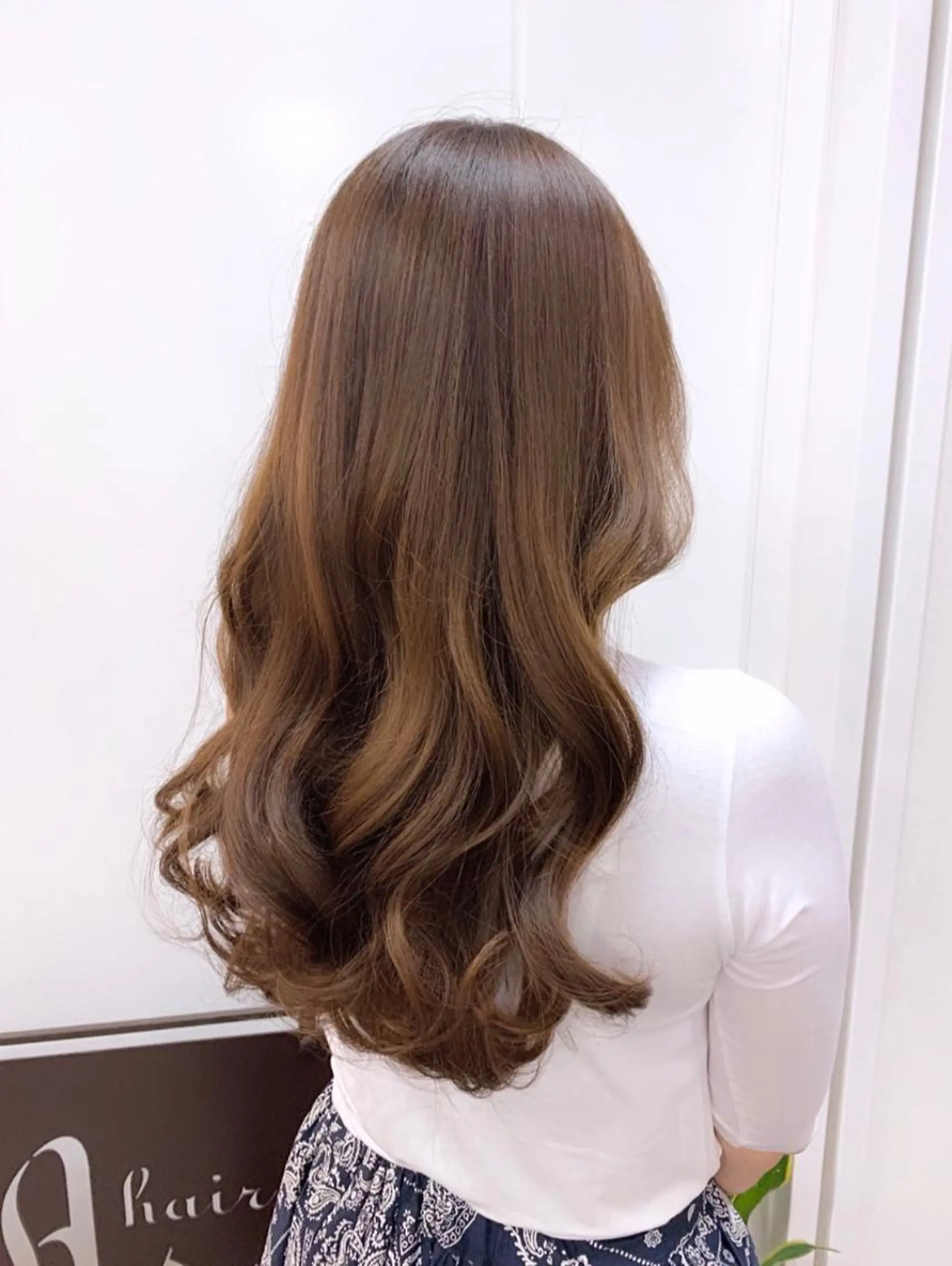 セミロング カラー ヘアアレンジ As hair所属・柔らか垢抜けｶﾗｰと ｶｯﾄ🫧ASUKAのヘアスタイル