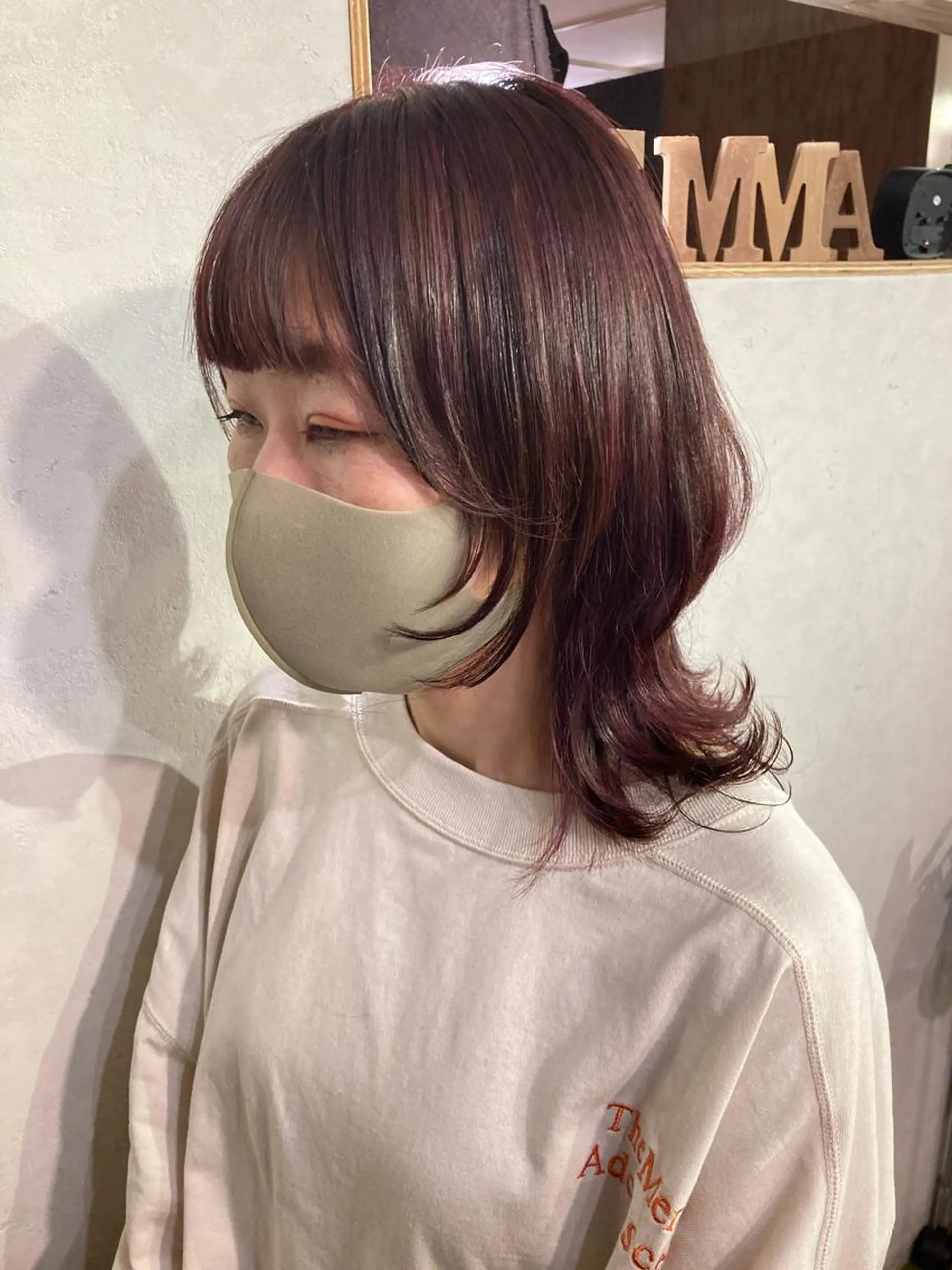 ミディアム カラー ウルフカット 🌸髪質改善特化🌸 店長　ゆうやのヘアスタイル