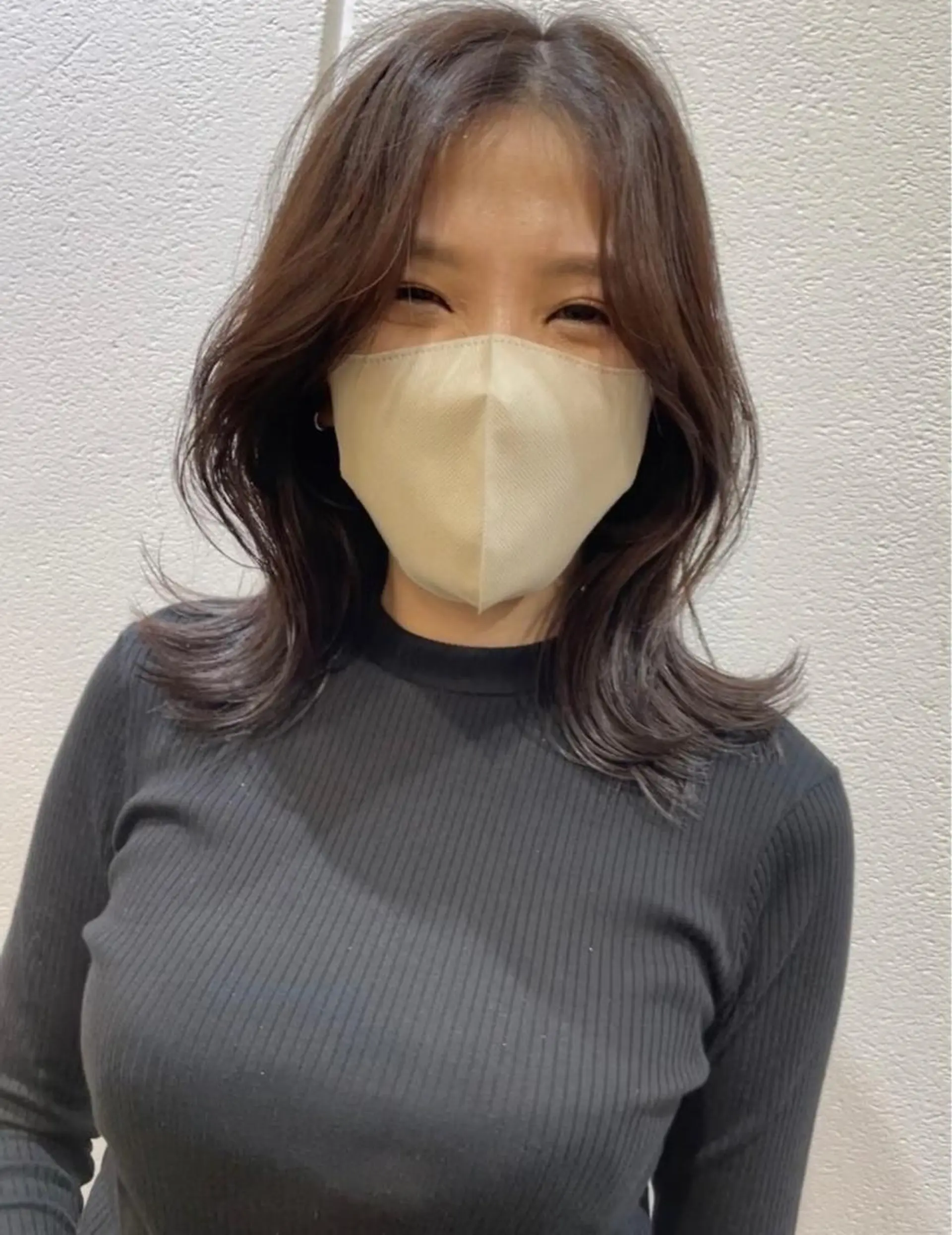 ミディアム カット カットモデル募集 ロロネー三国のヘアスタイル