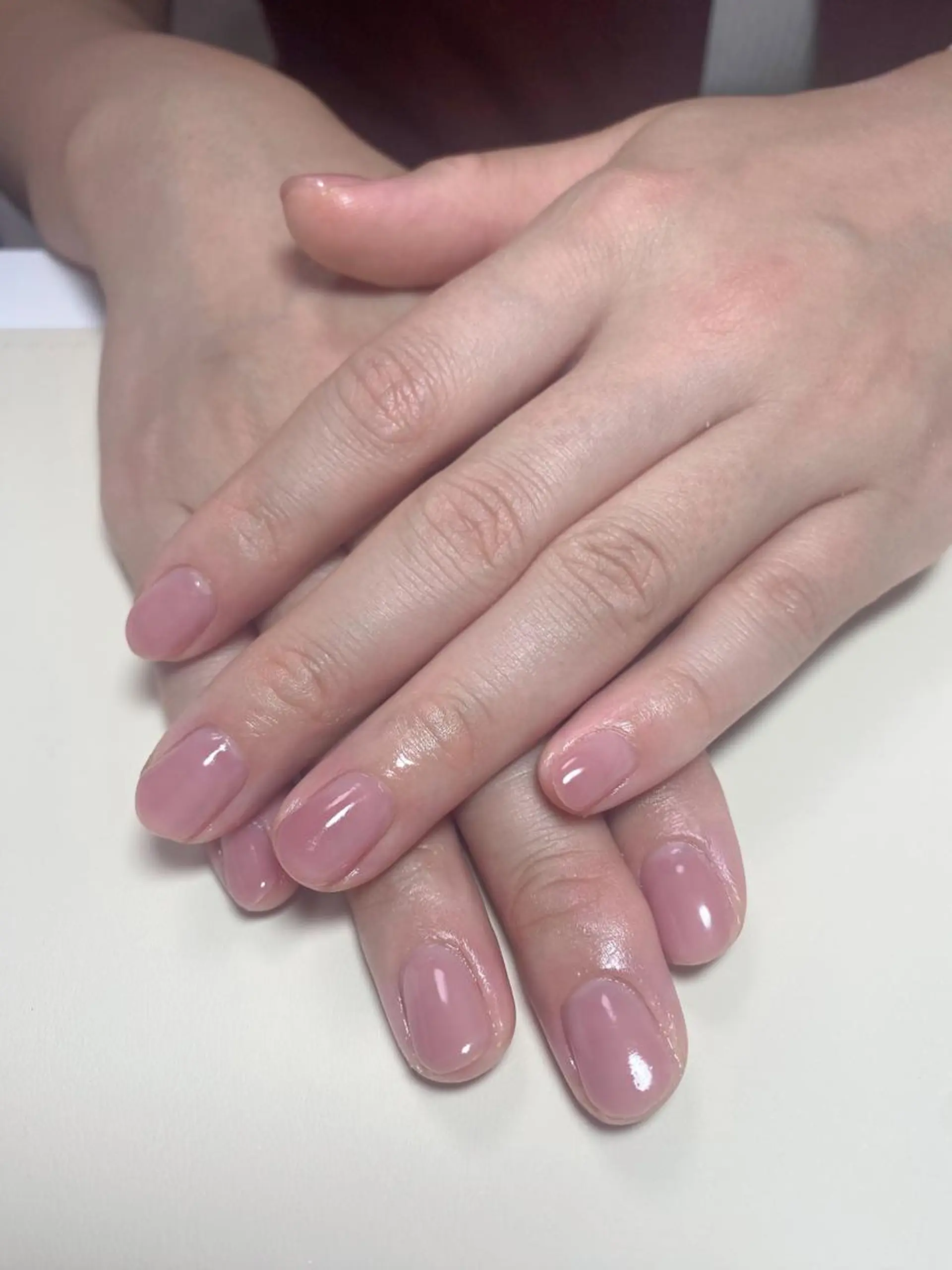ネイル オフィスネイル シンプルネイル ハンドネイル Nail Salon K 🧸美爪育成のネイルデザイン