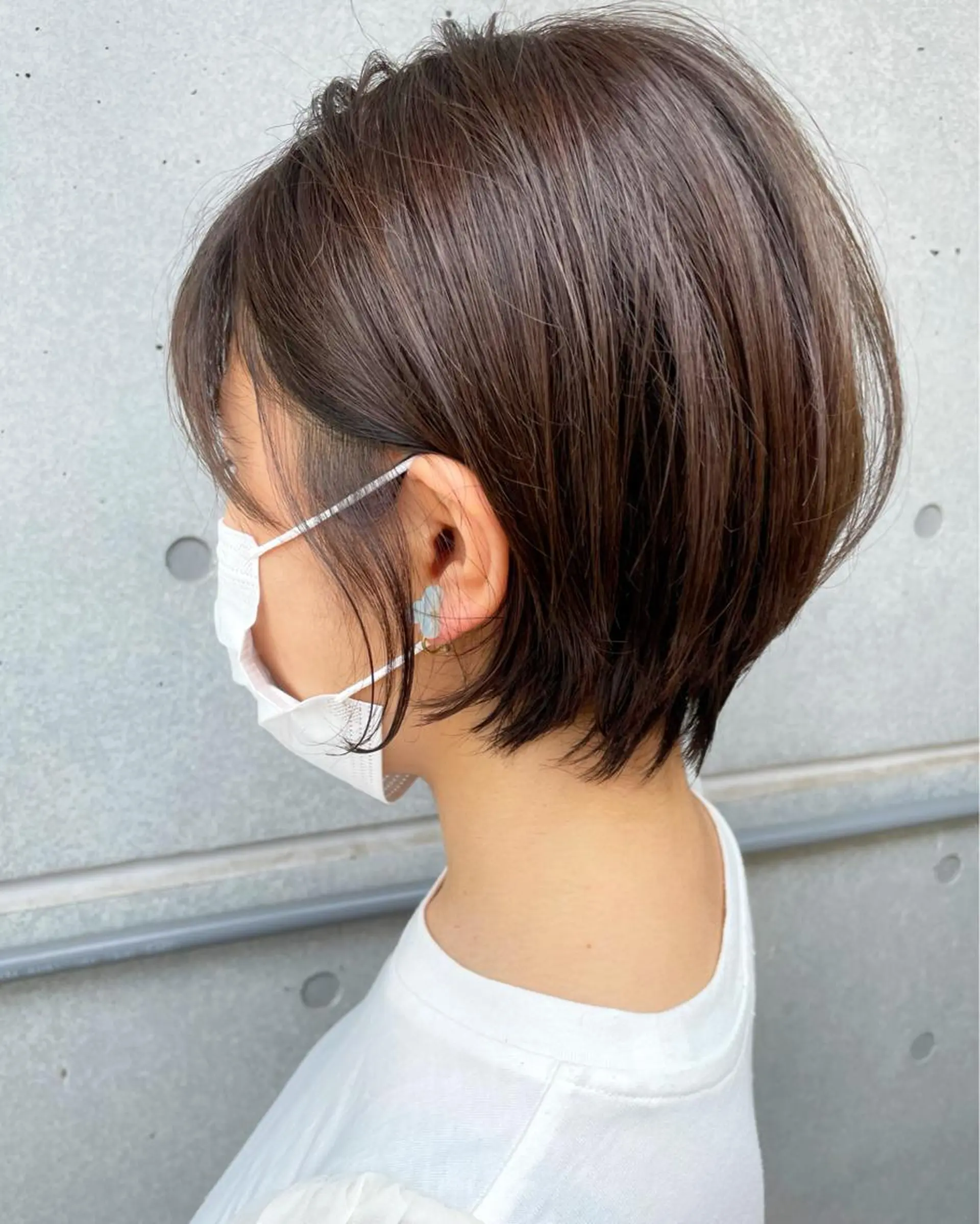 ショート カラー カット トリートメント 【まとまるショート 髪質改善】今井隆太のヘアスタイル