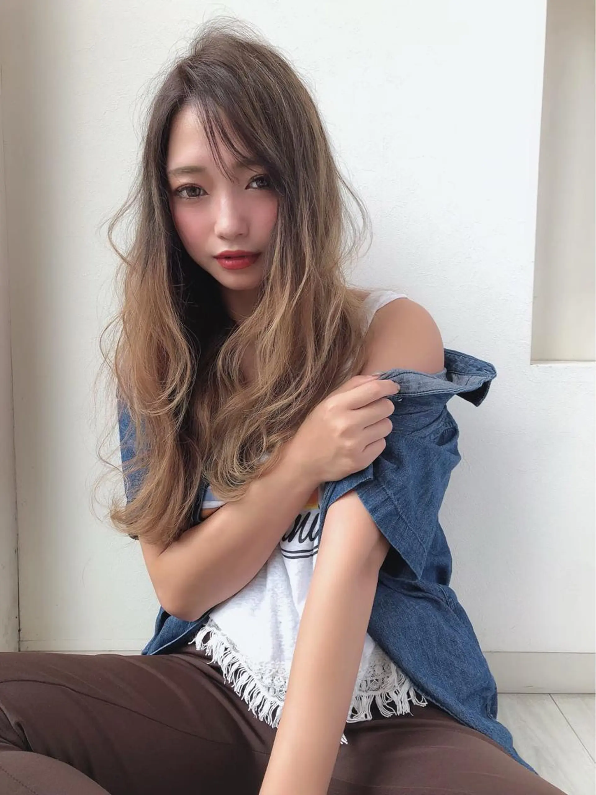 ロング ボンドストーリーノヴァ所属・縮毛矯正・髪質改善 ❣️三浦正也のヘアスタイル