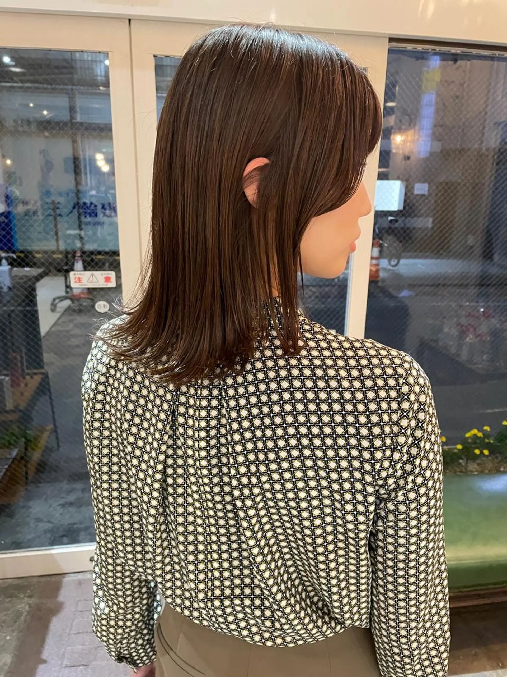 セミロング ヘアカラー トリートメント レイヤー/ボブパーマ ⭐️NAOKIのヘアスタイル