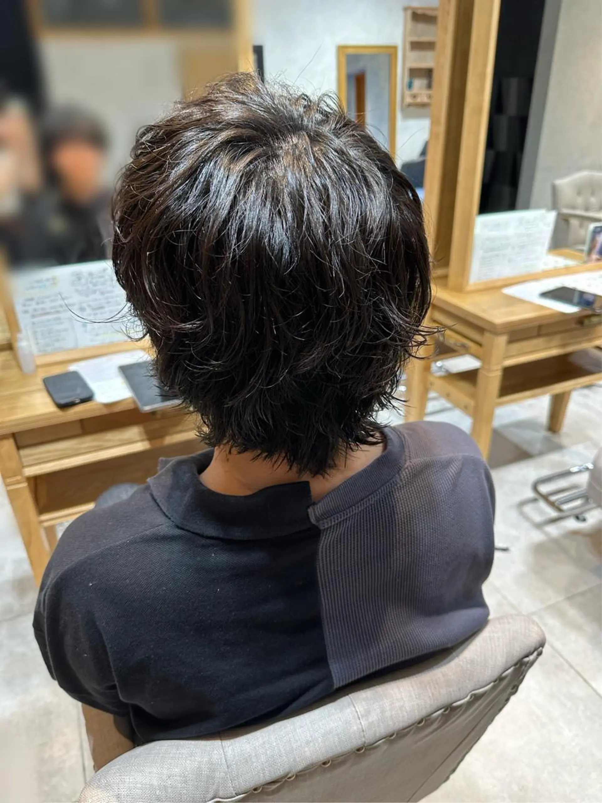 パーマ メンズ 長坂 寧々のマツエク・マツパデザイン