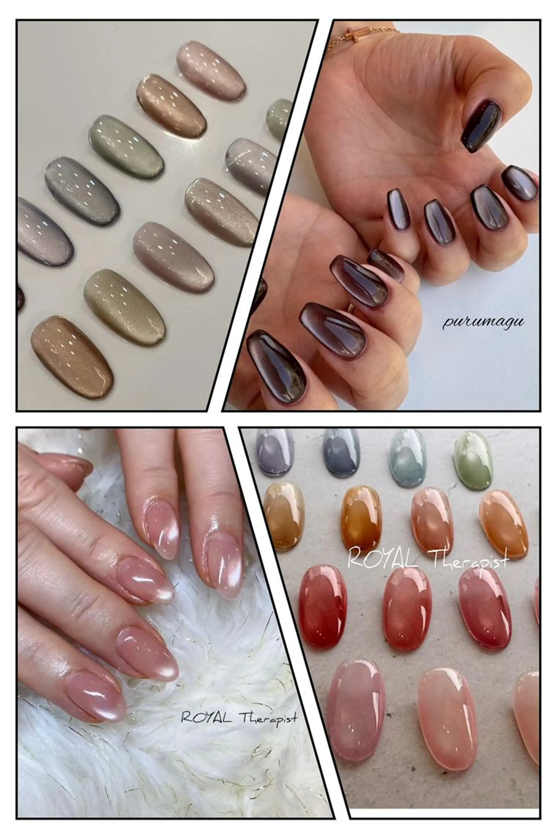 ネイル 【山岡】 ロイヤル•セラピストのネイルデザイン