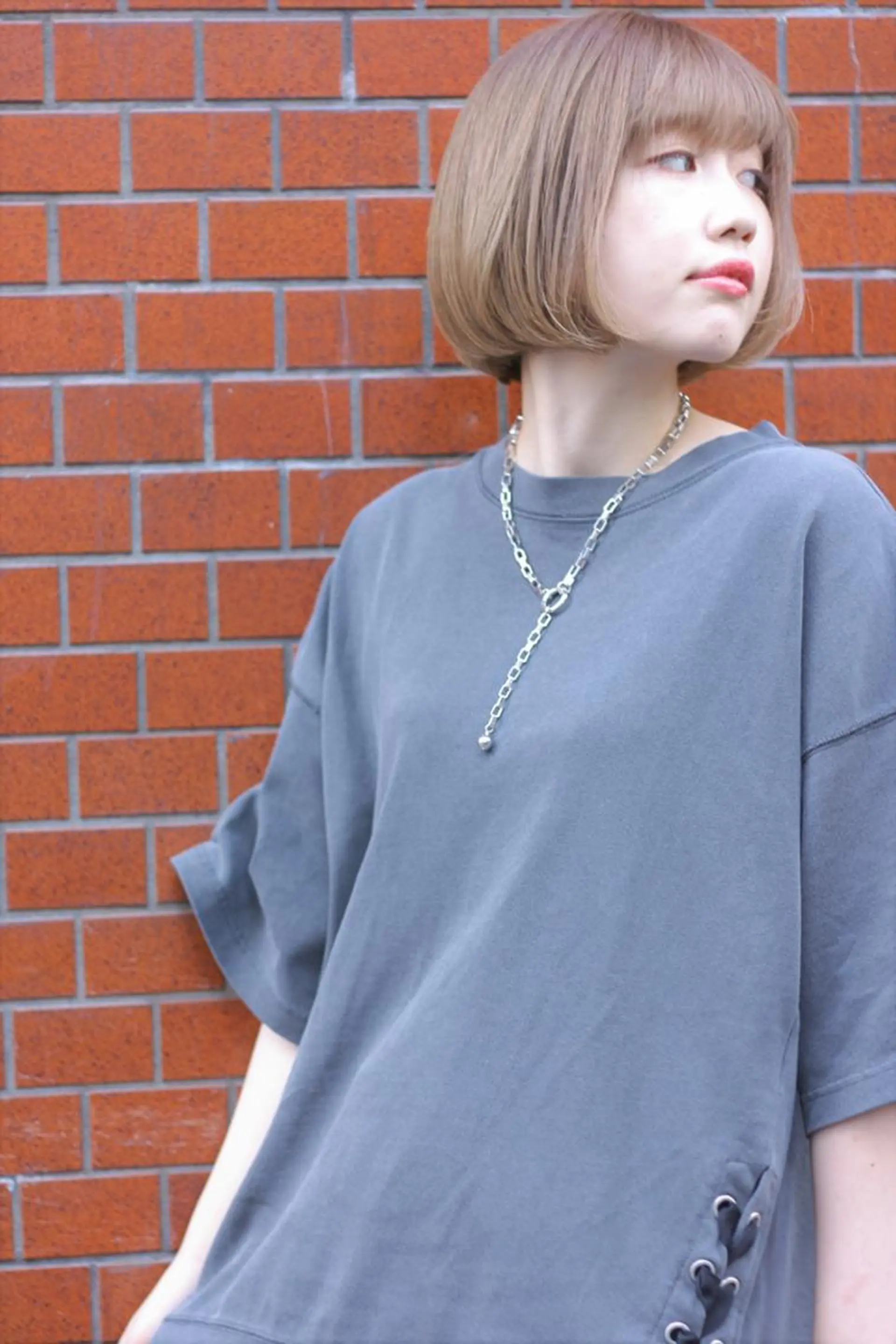 ミディアム カラー ヘアカラー トリートメント sato shoheiのヘアスタイル