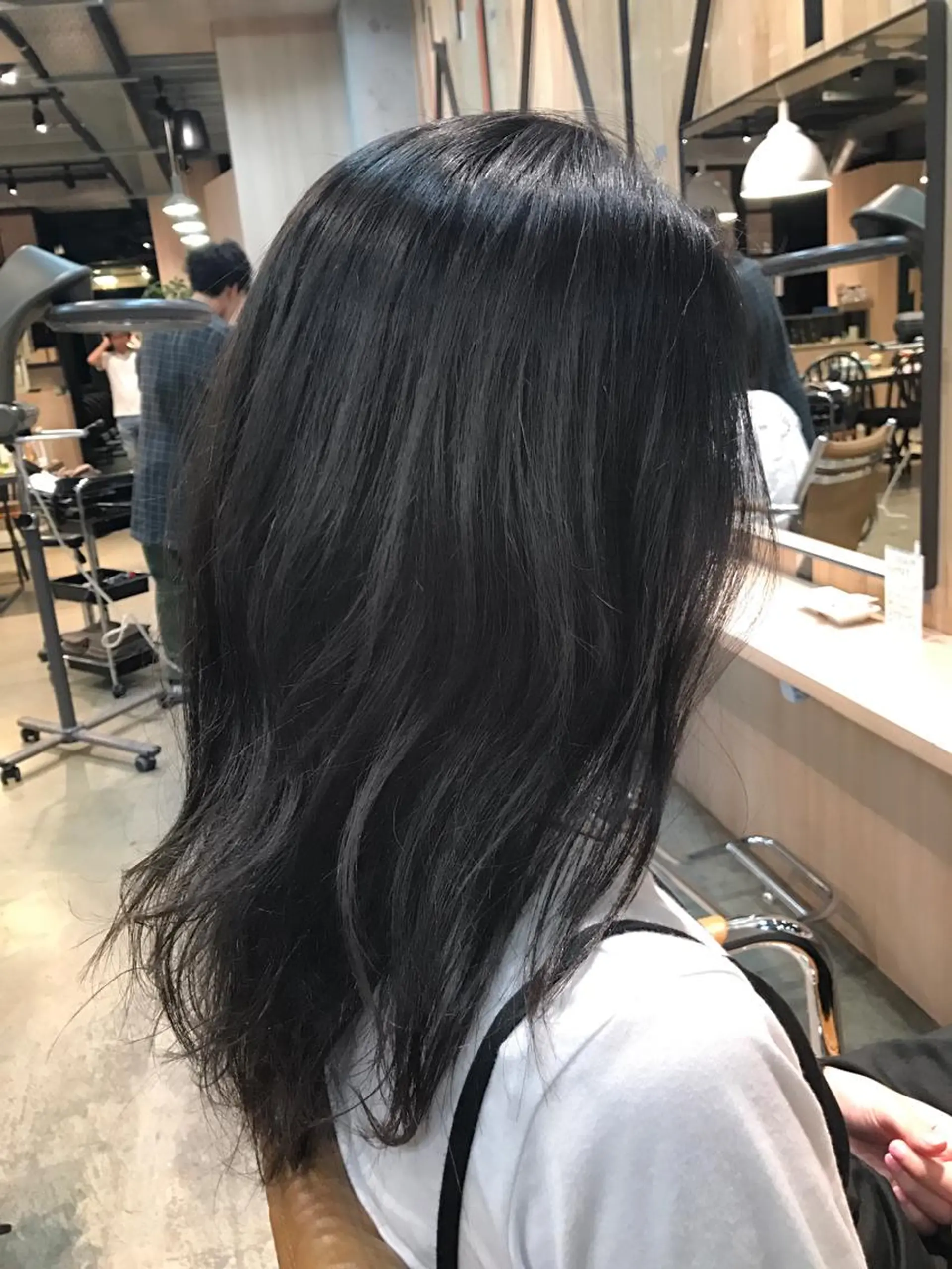 セミロング カラー アッシュ 髪質改善🌟 TAKERUのヘアスタイル