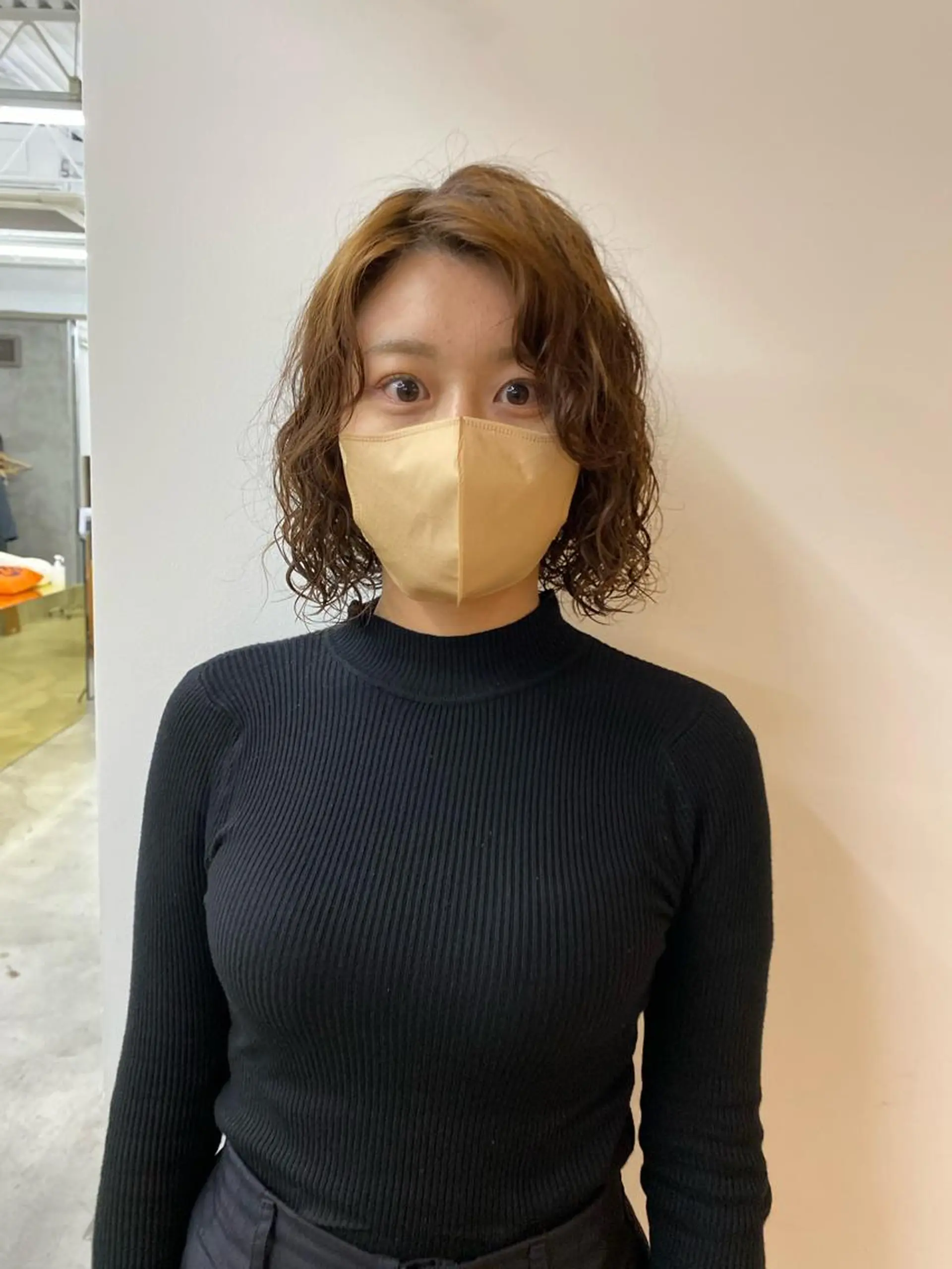 ミディアム パーマ 無料カットモデル募集 🌱ひょうがのヘアスタイル