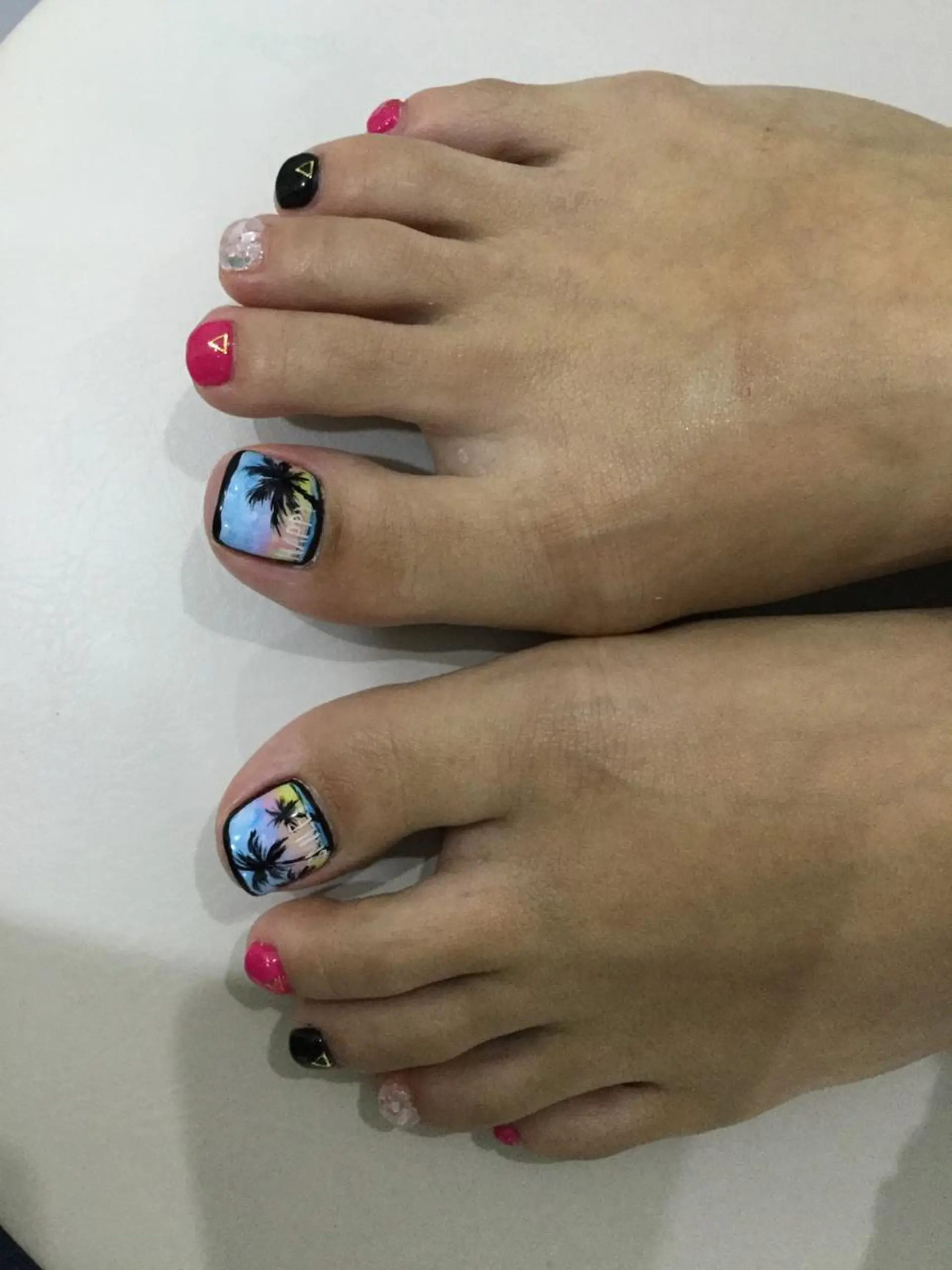 ネイル 💎🐰 saki. m 🐰💎のネイルデザイン