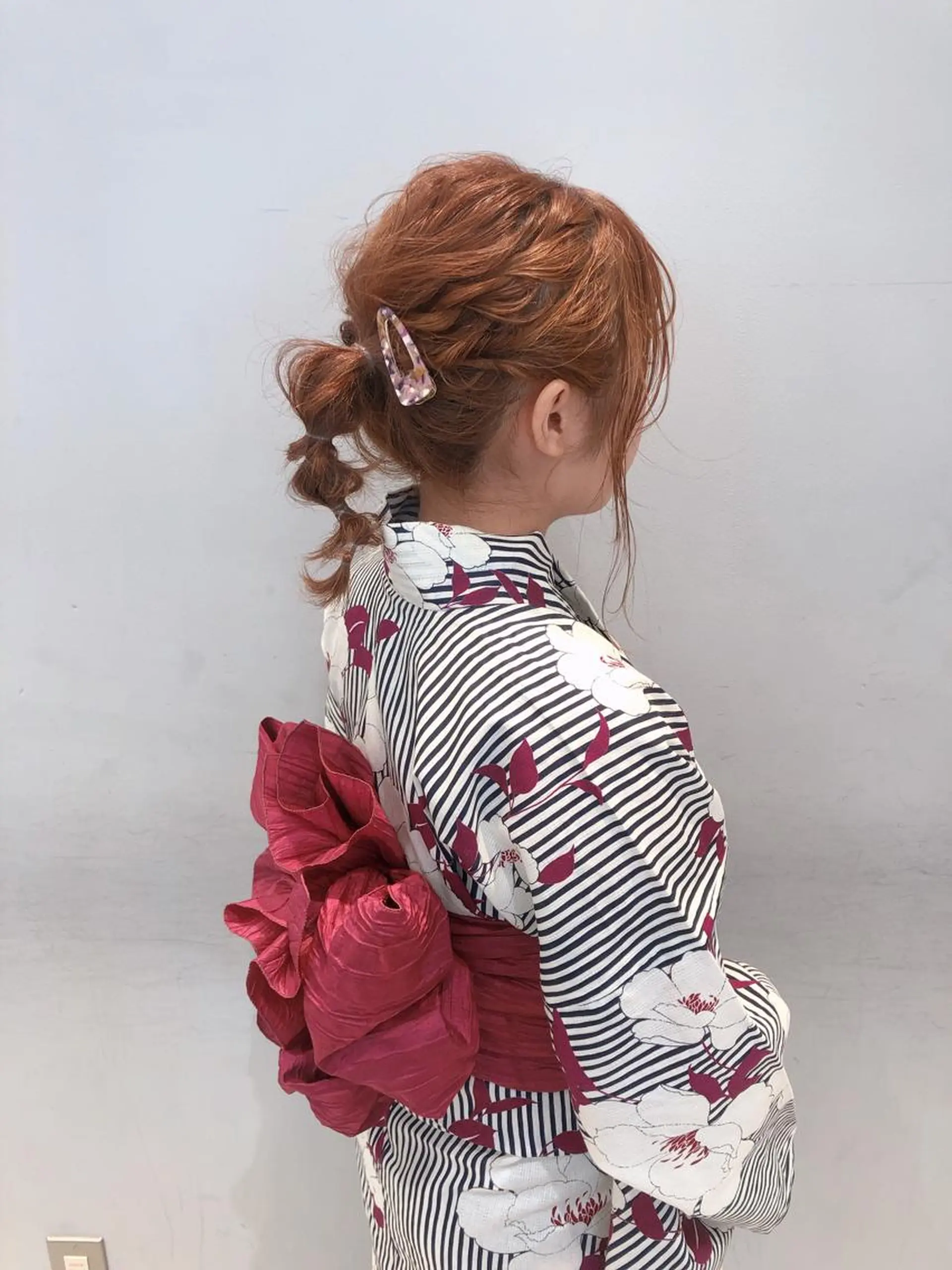 ヘアアレンジ 似合わせ艶髪カラー ❤️ハダユミのヘアスタイル