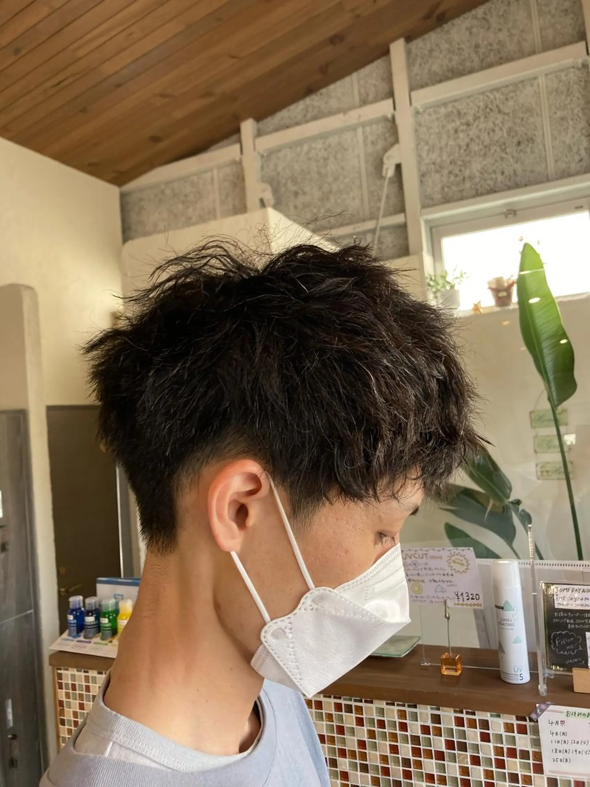 メンズ メンズパーマ カット パーマ 加藤 泰地のヘアスタイル