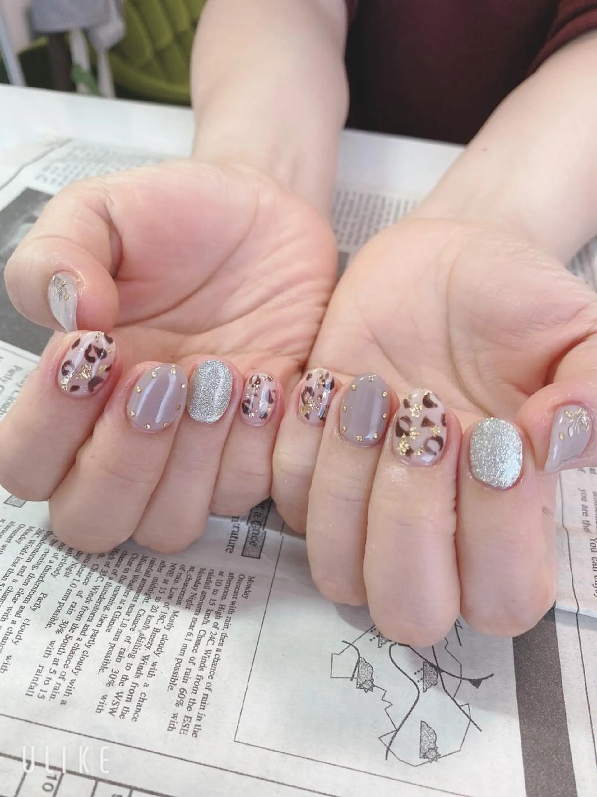 ネイル ハンドネイル ハンドケア 森山 舞のネイルデザイン