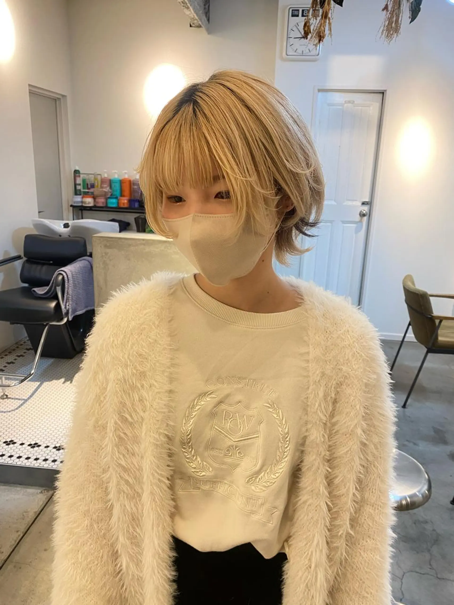 カラー レイヤーカット/ ダブルカラーサクライのヘアスタイル