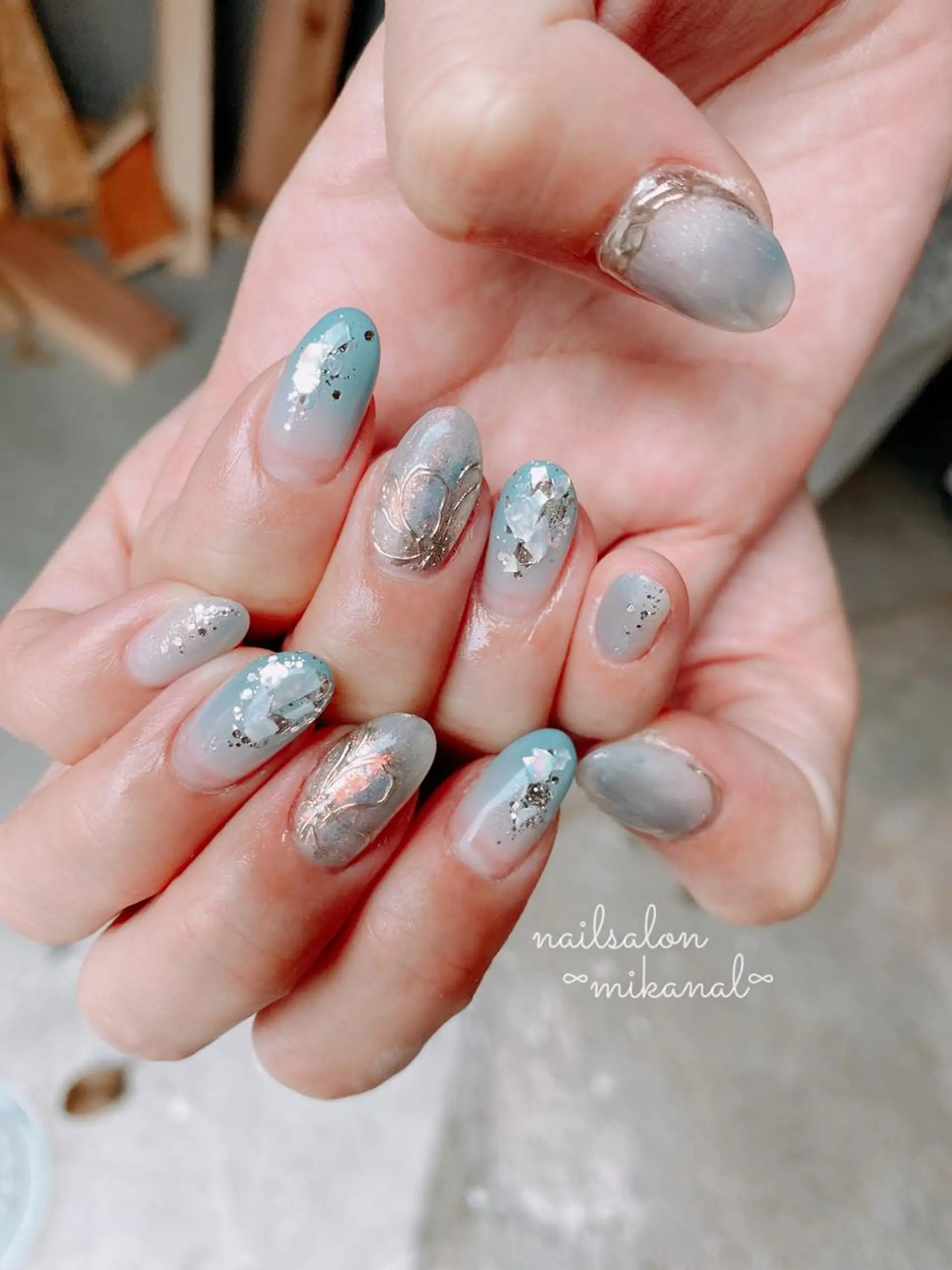 ネイル ハンドネイル nailsalon ∞ ﾐｶﾅﾙ ∞のネイルデザイン