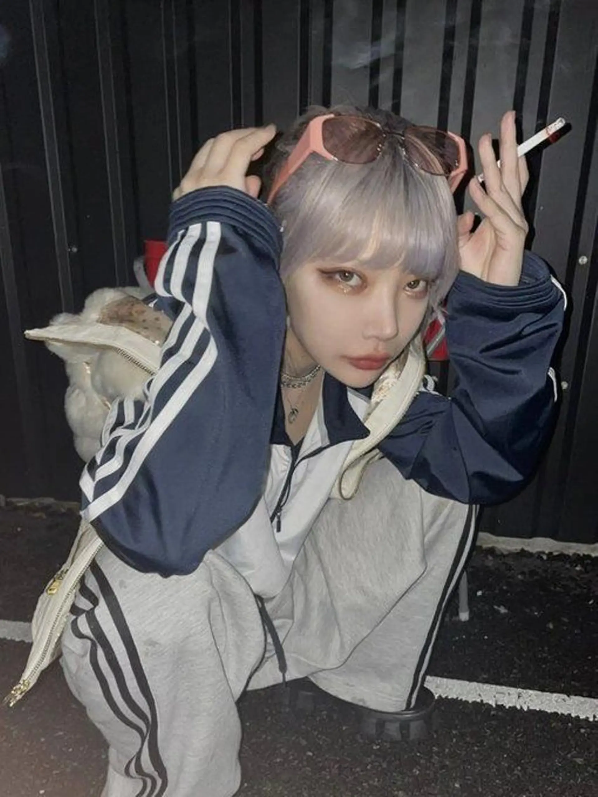 カラー 莉乃/縮毛矯正/髪質 改善/艶カラーのヘアスタイル