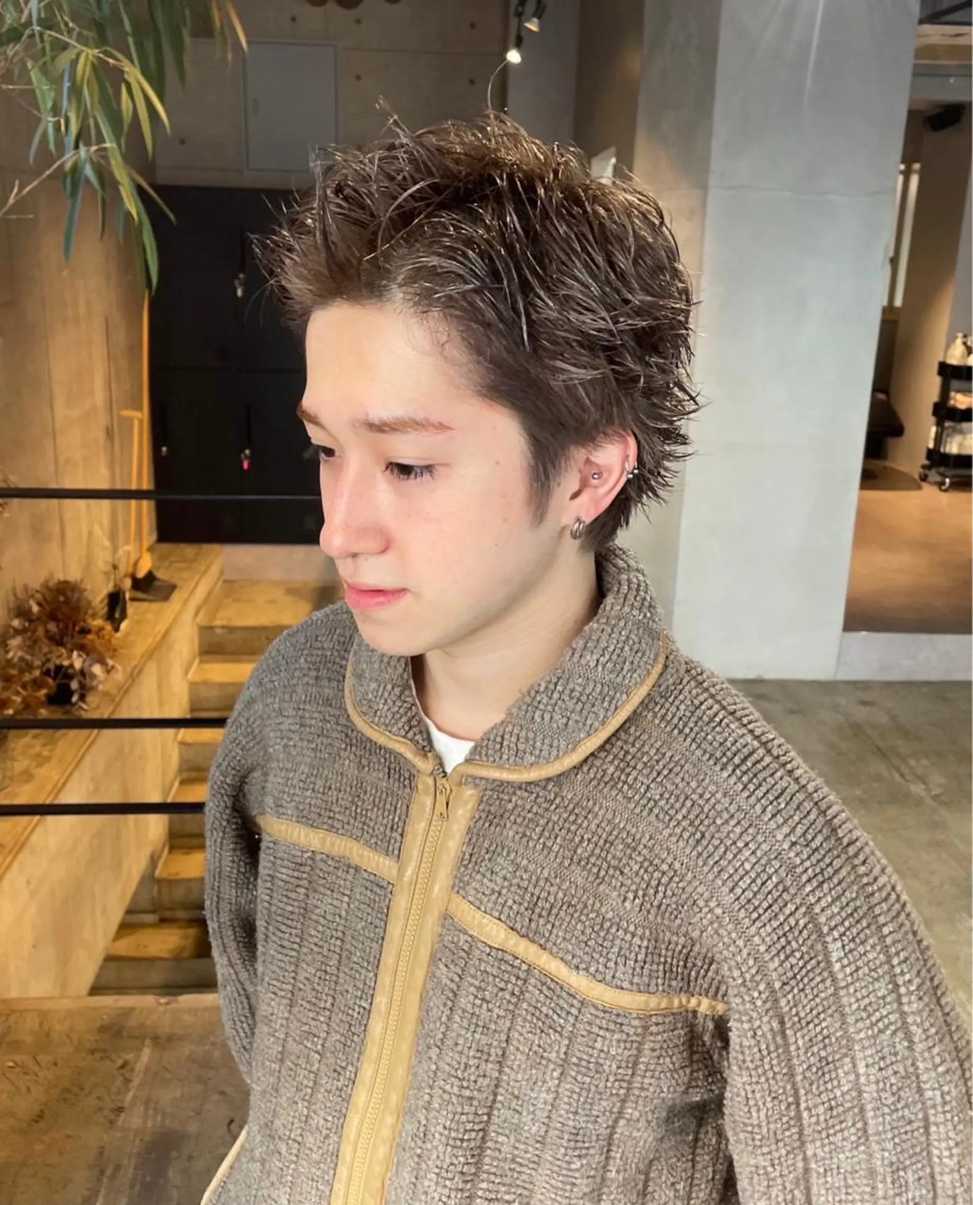 カラー china/ボブ /似合わせカラーのヘアスタイル