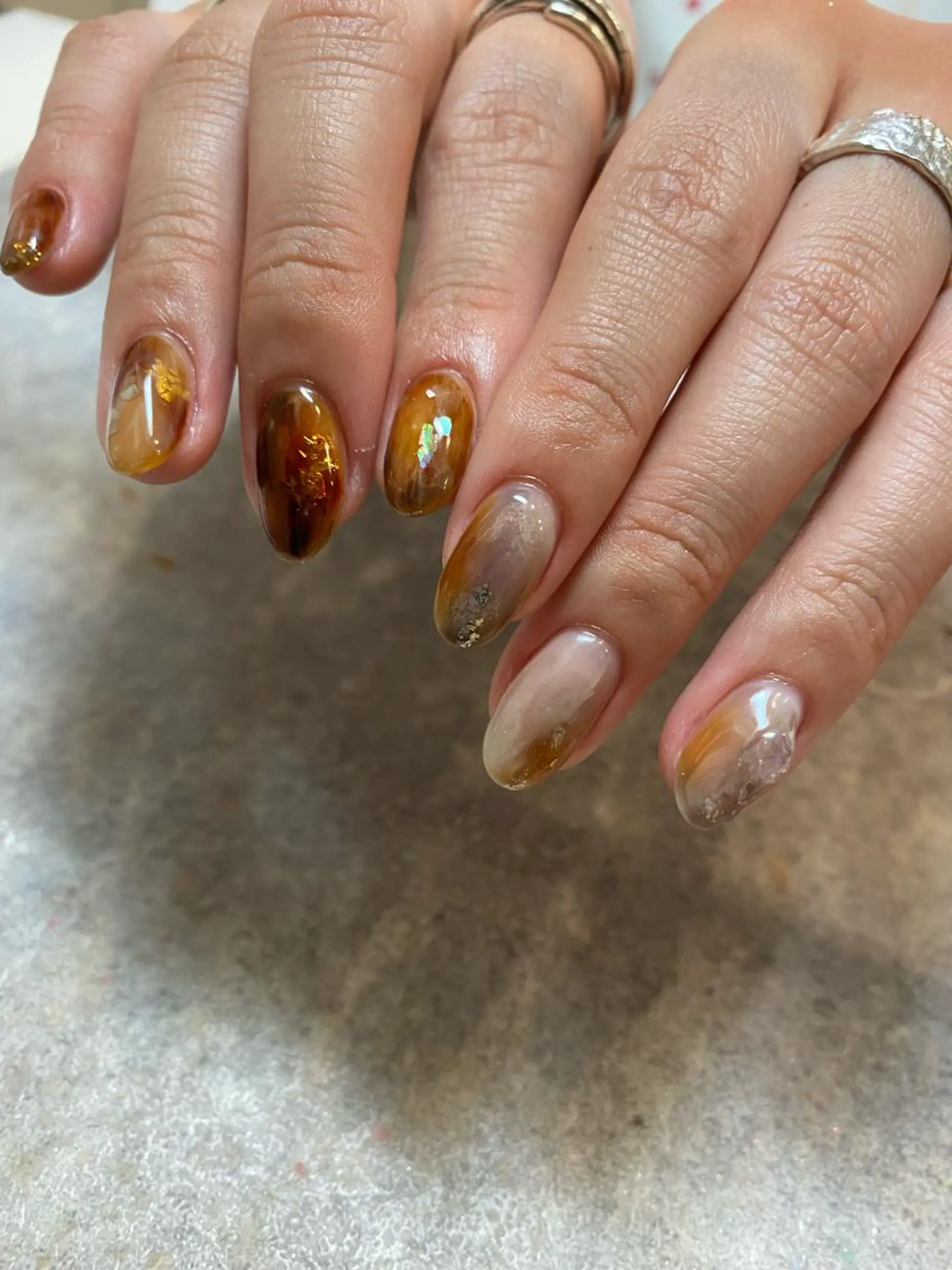 ネイル ハンドネイル 【LINON】 airiのネイルデザイン