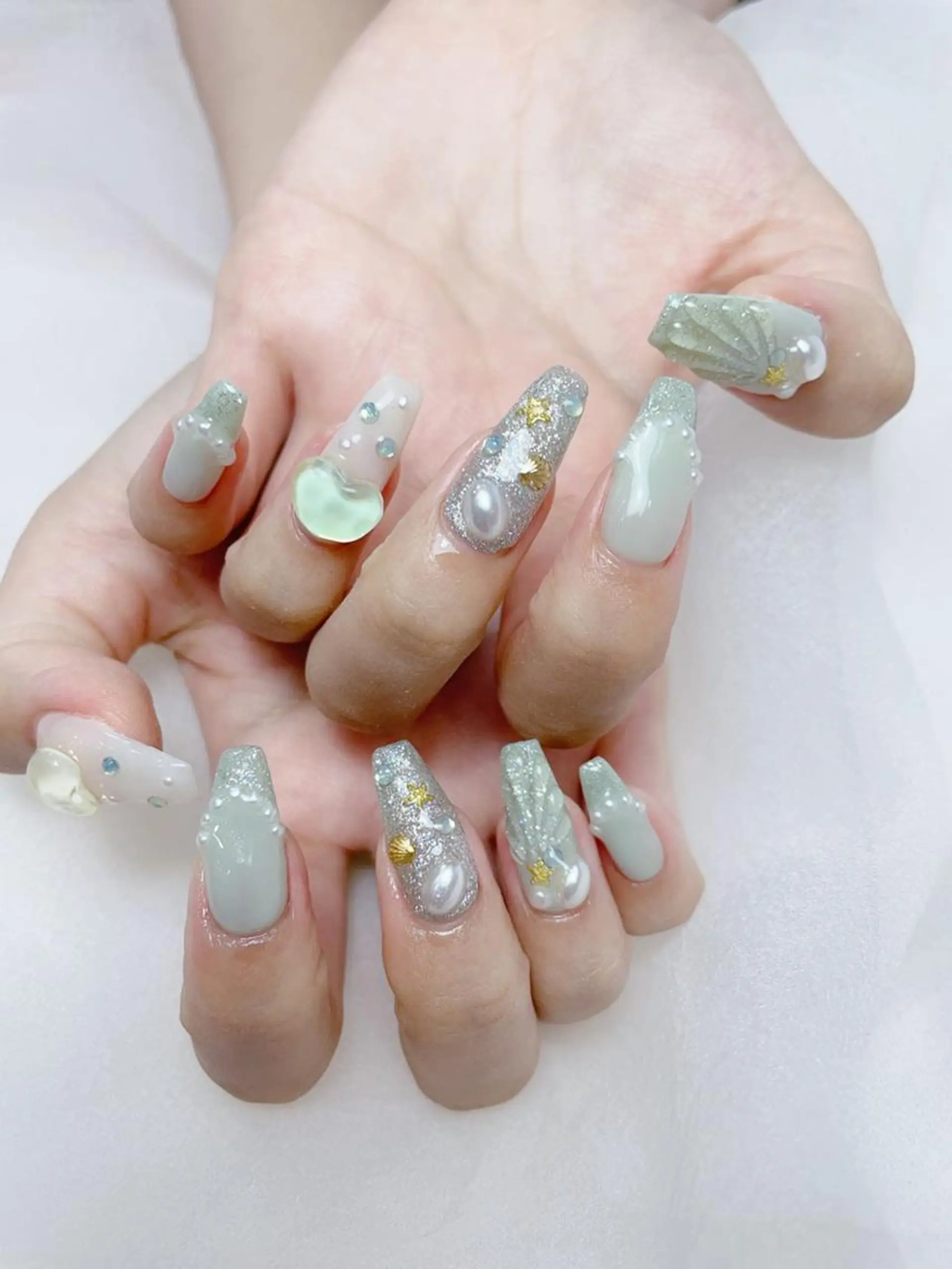 ネイル ハンドネイル Elegant beautyのネイルデザイン