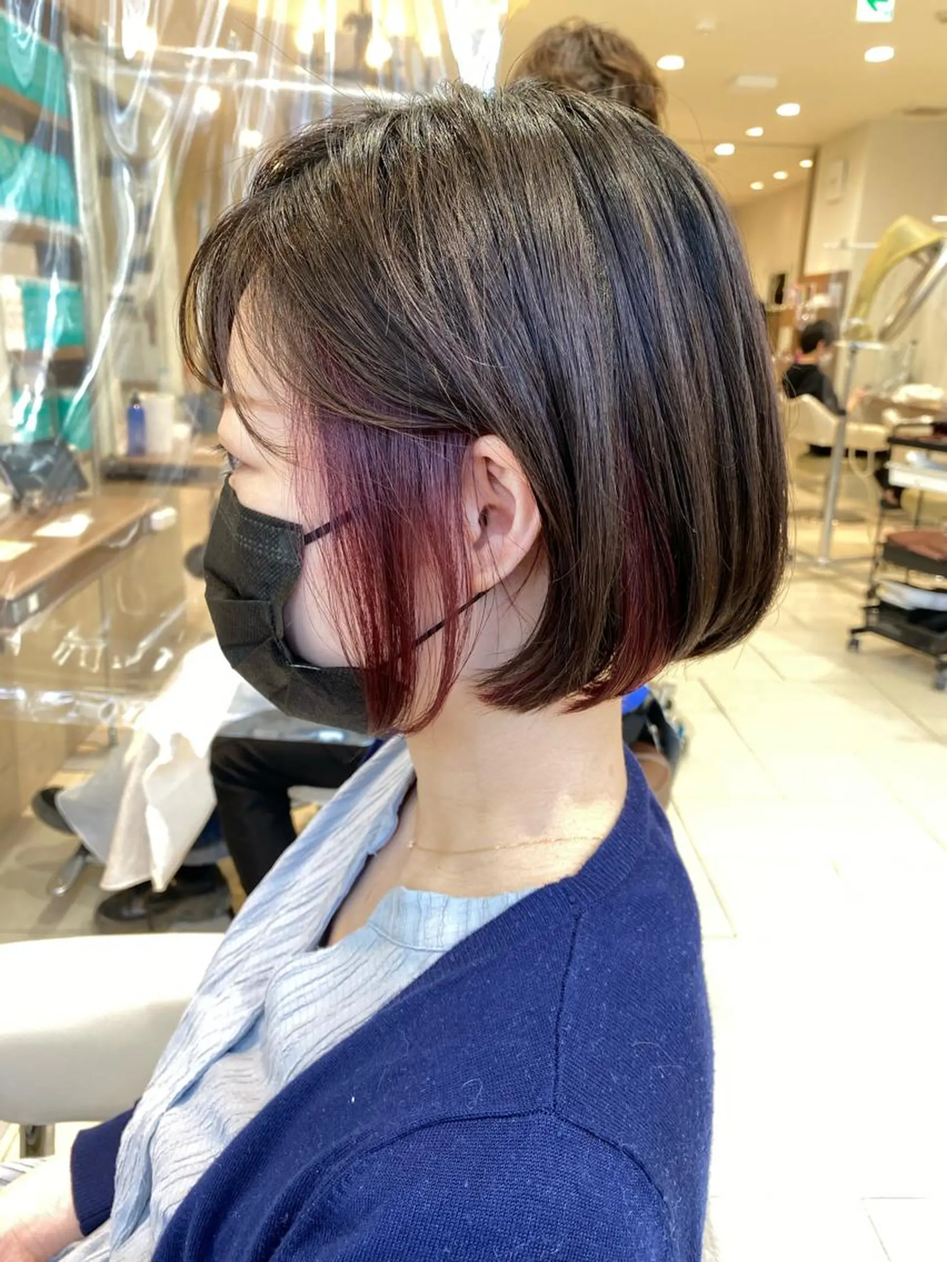 ショート カラー 横山 直輝のヘアスタイル