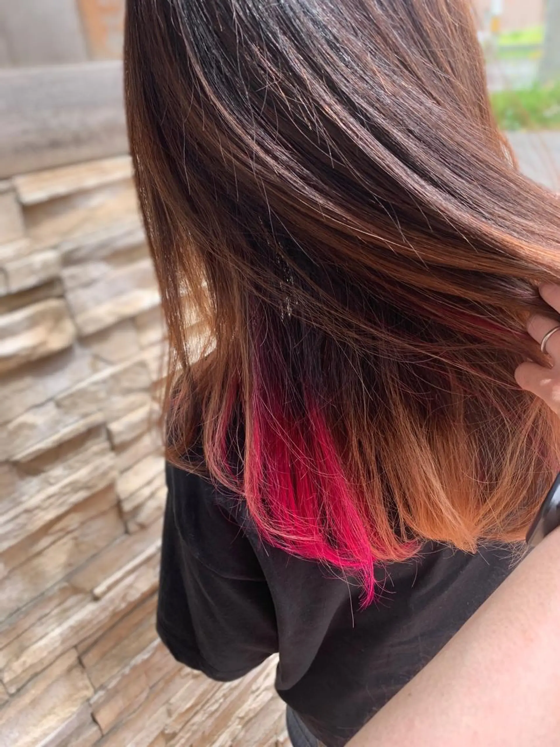 セミロング 松村 総のヘアスタイル