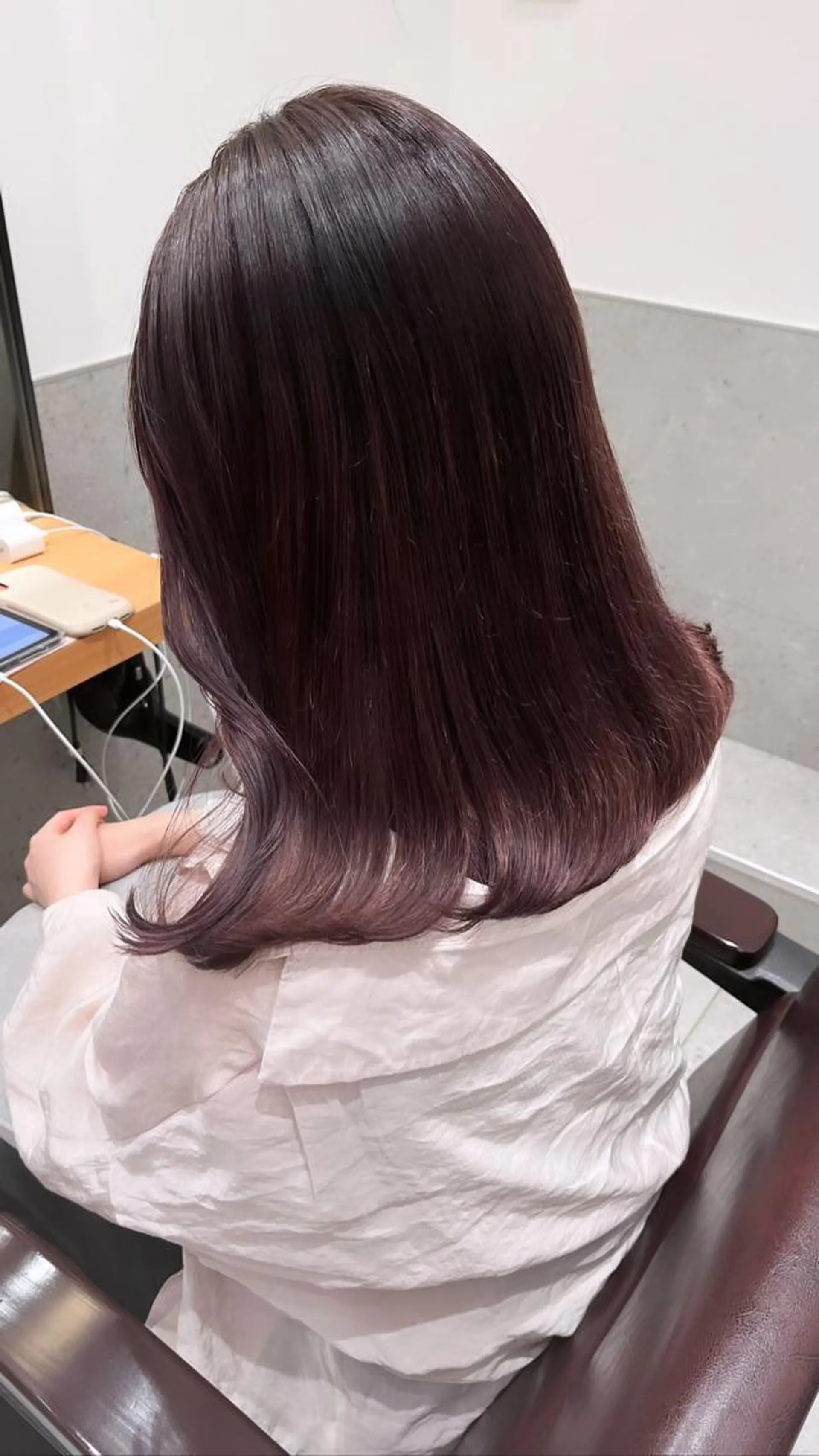 セミロング カラー カット ヘアカラー トリートメント 大人girly🛋️ 🤍yukakoのヘアスタイル