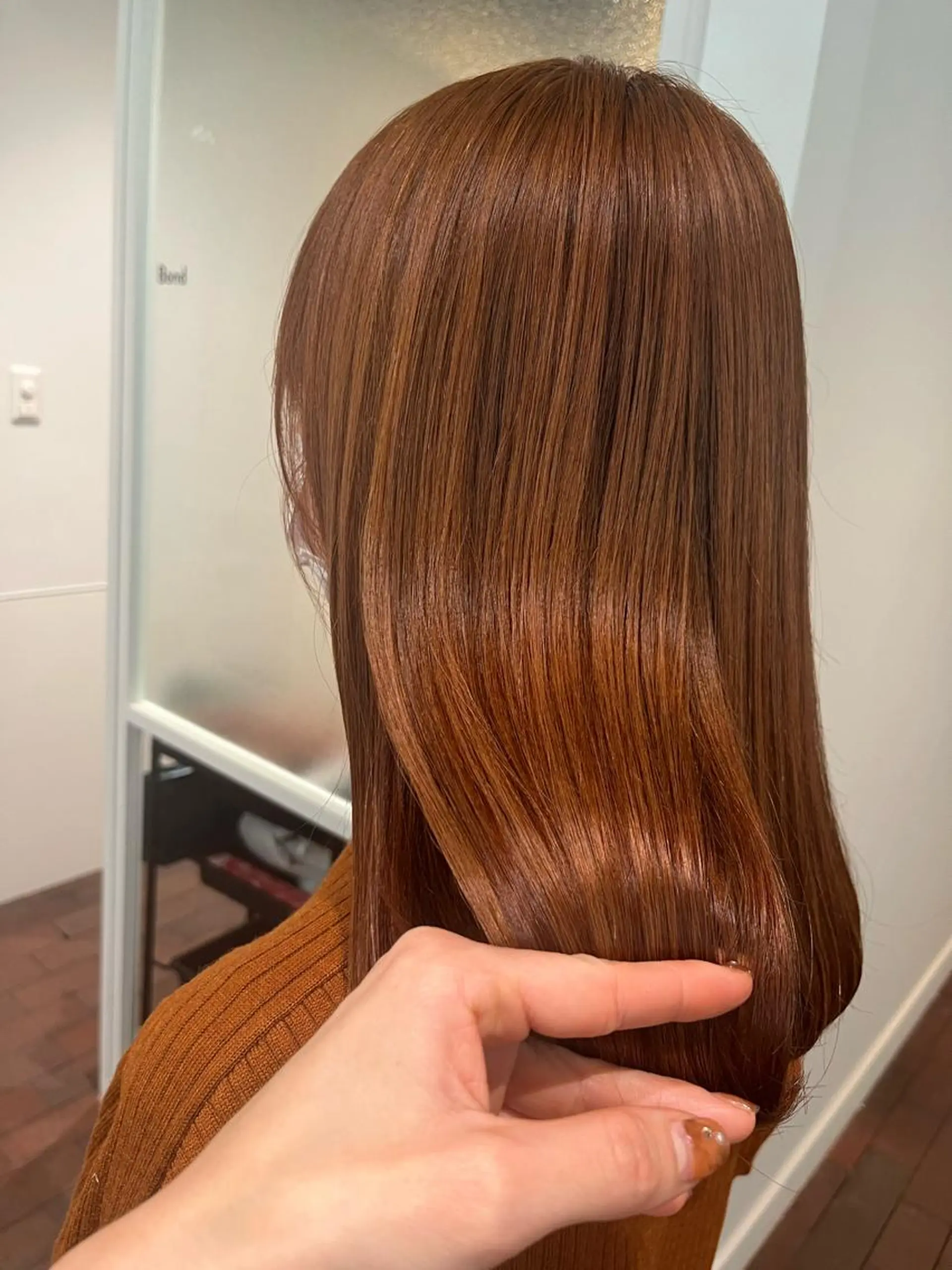 ミディアム カット ヘアカラー トリートメント マンツーマン 縮毛矯正/マユコのヘアスタイル