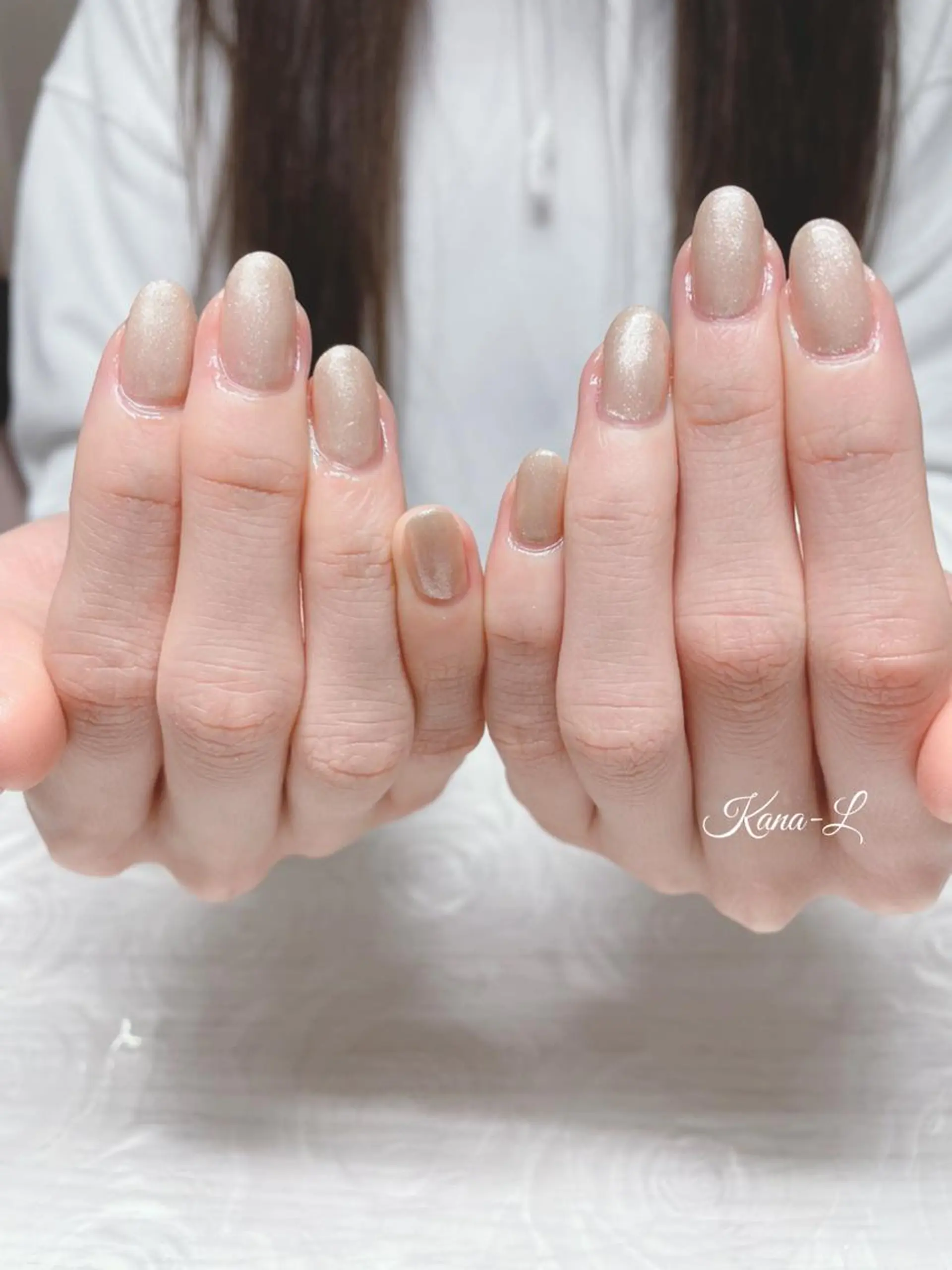 カラー ネイル ワンカラーネイル 芦辺 香奈のネイルデザイン