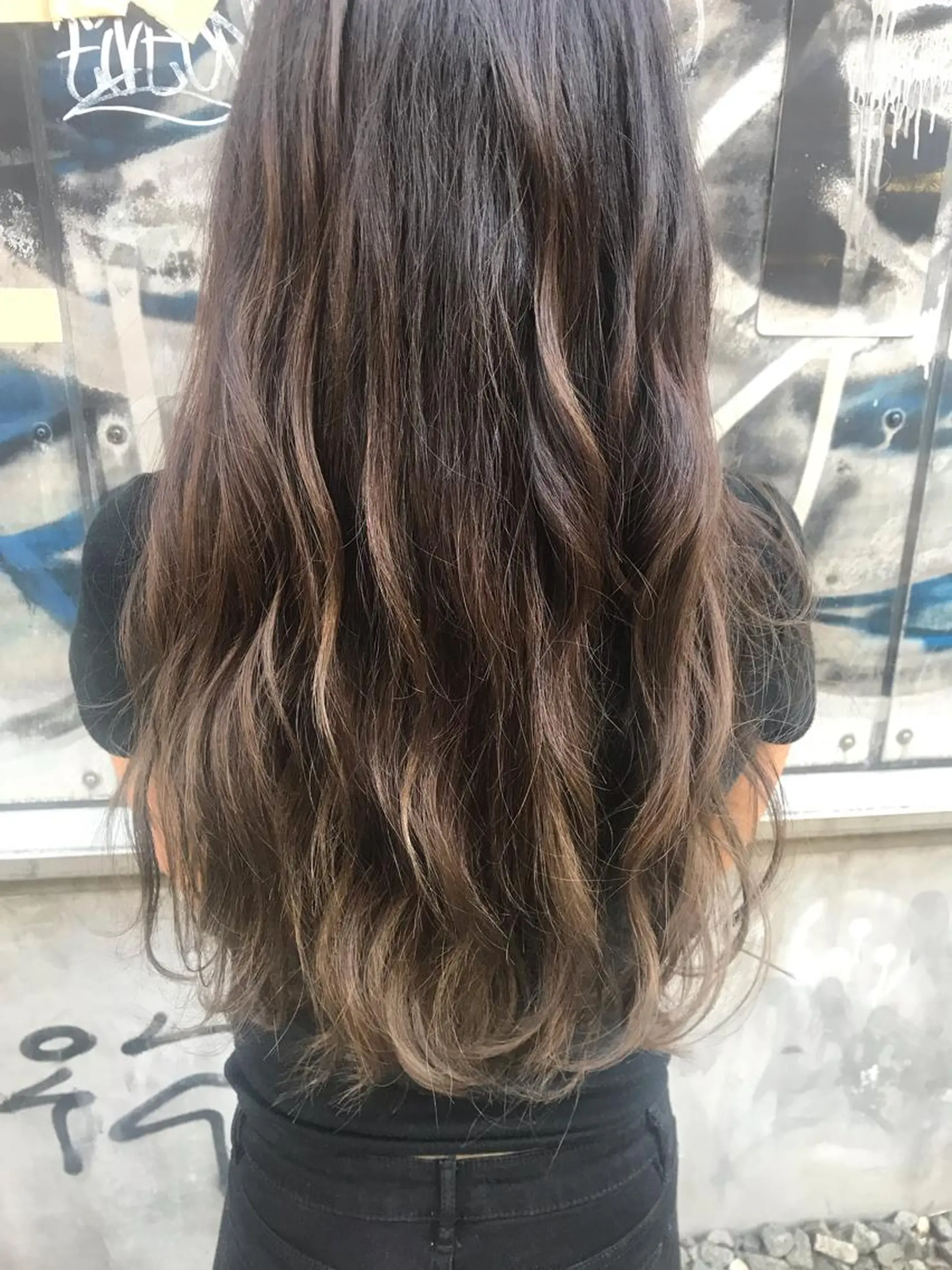 ロング 外国人風カラー Orque deux 伊藤丈晴のヘアスタイル