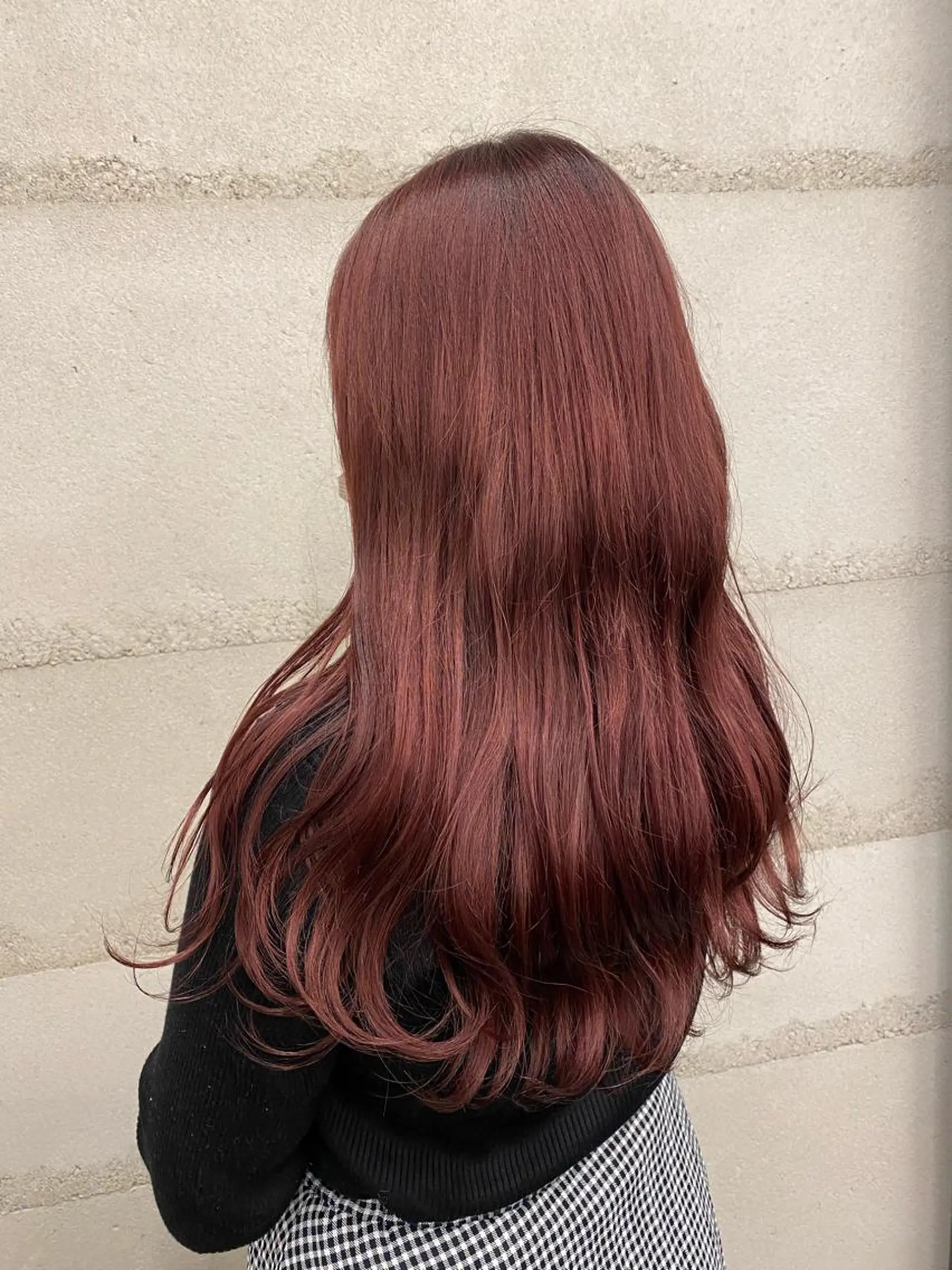 ロング ナガイ アヤのヘアスタイル