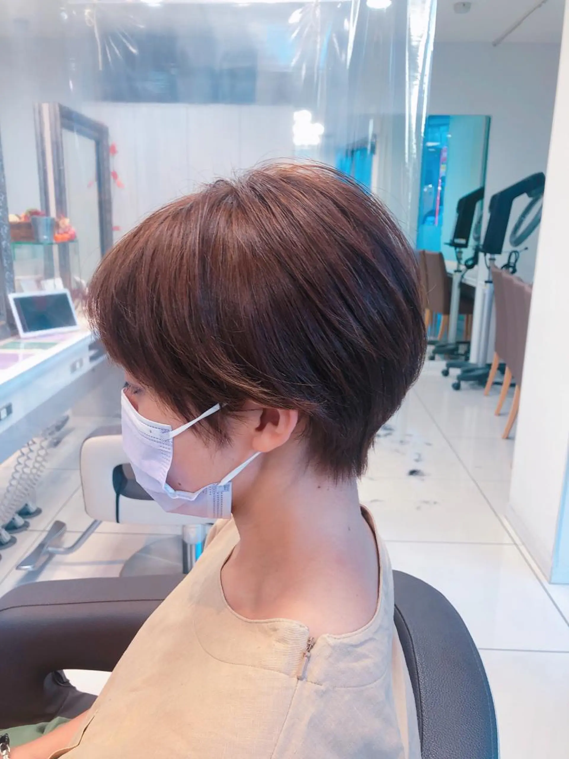 ショート ショートヘア カット 炭木 一也のヘアスタイル