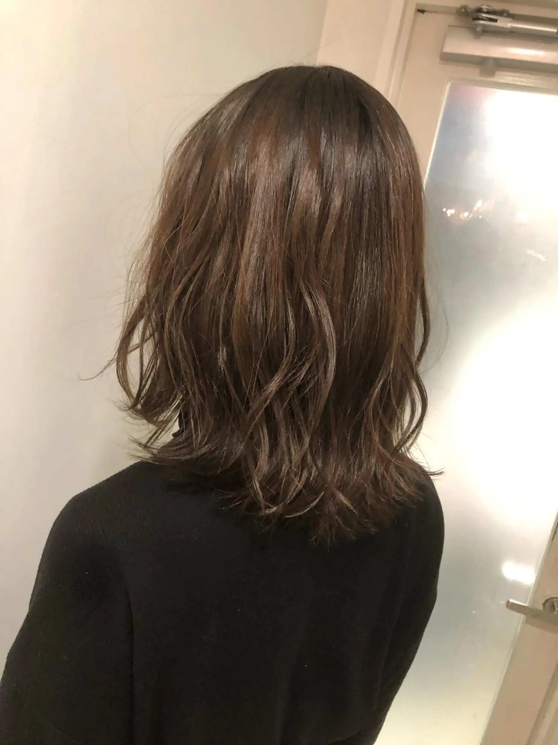 ミディアム 藤田 遼のヘアスタイル