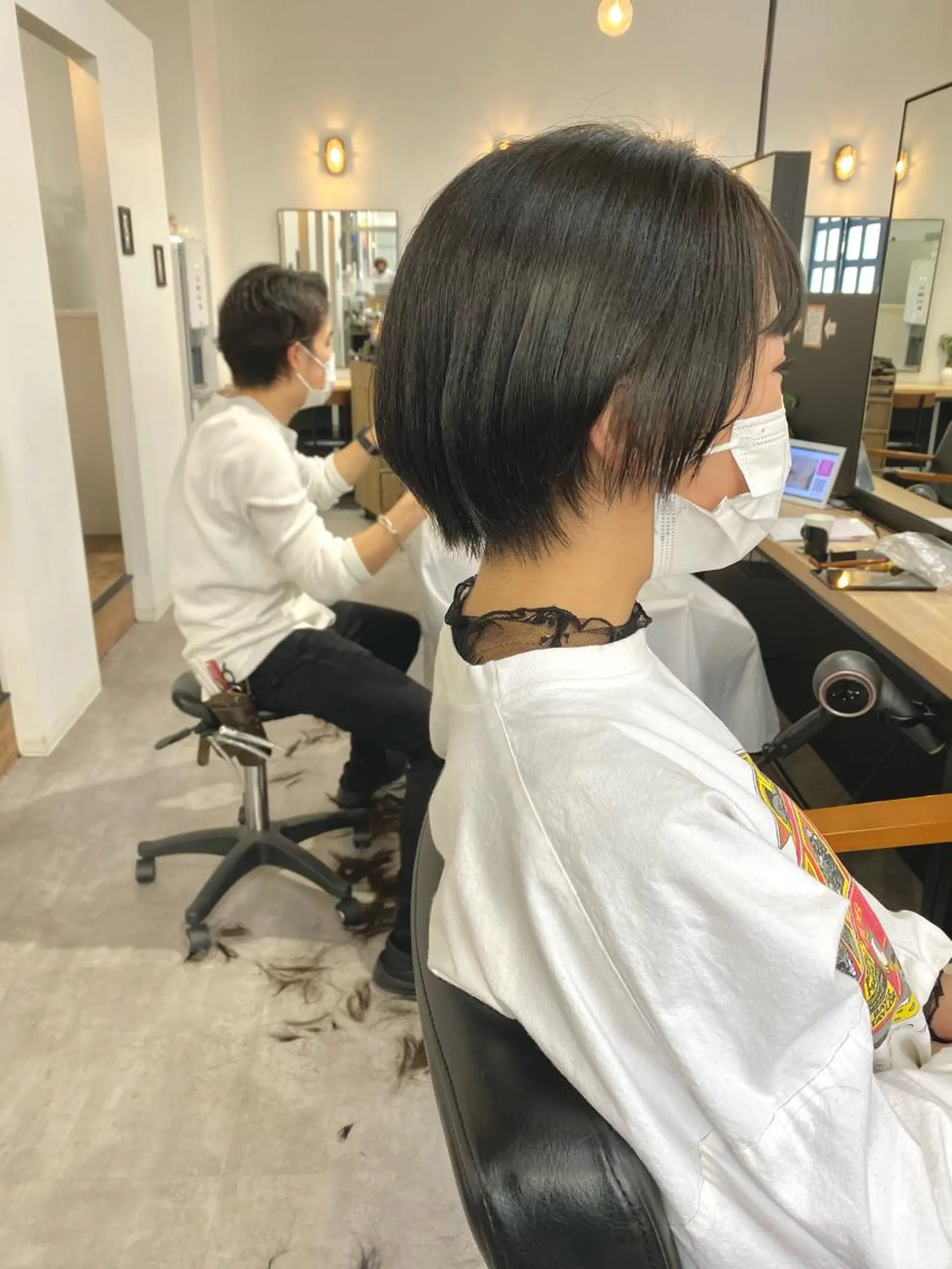 ショート ショートヘア 🍃ボブ&ショート 特化🍃髪質改善🍃のヘアスタイル