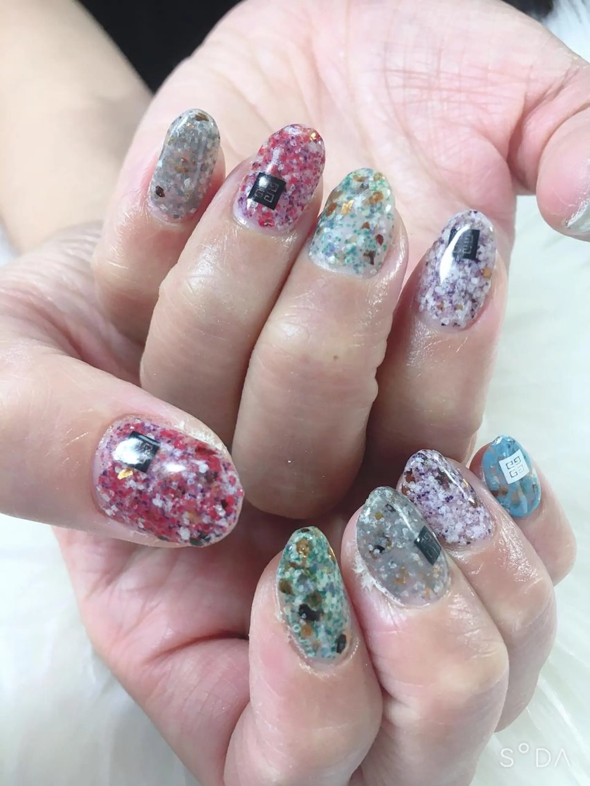 ネイル 持ち込み ハンドネイル フットネイル miwa ミワのネイルデザイン