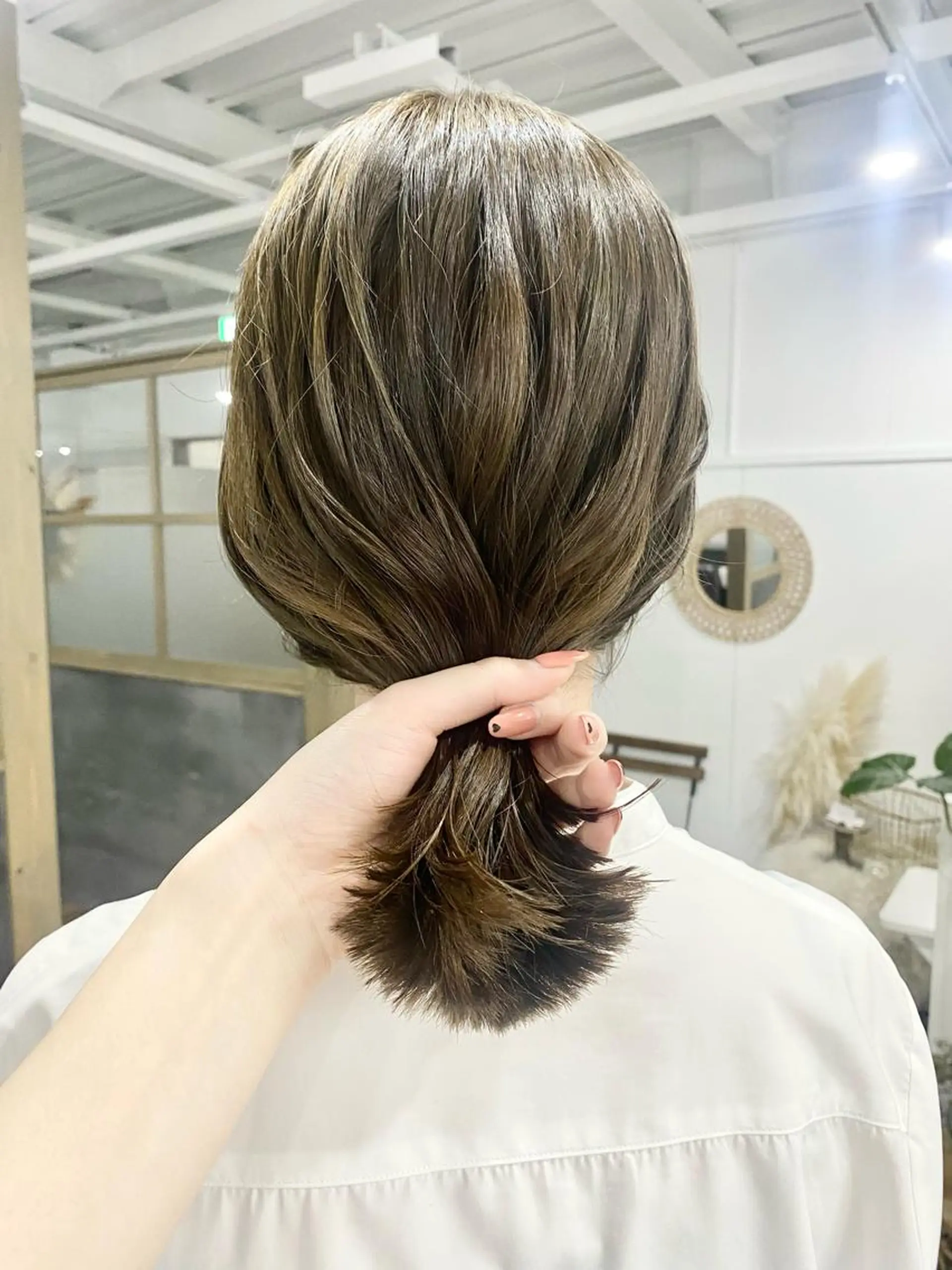 ミディアム カラー ヘアアレンジ ひなの .のその他イメージ