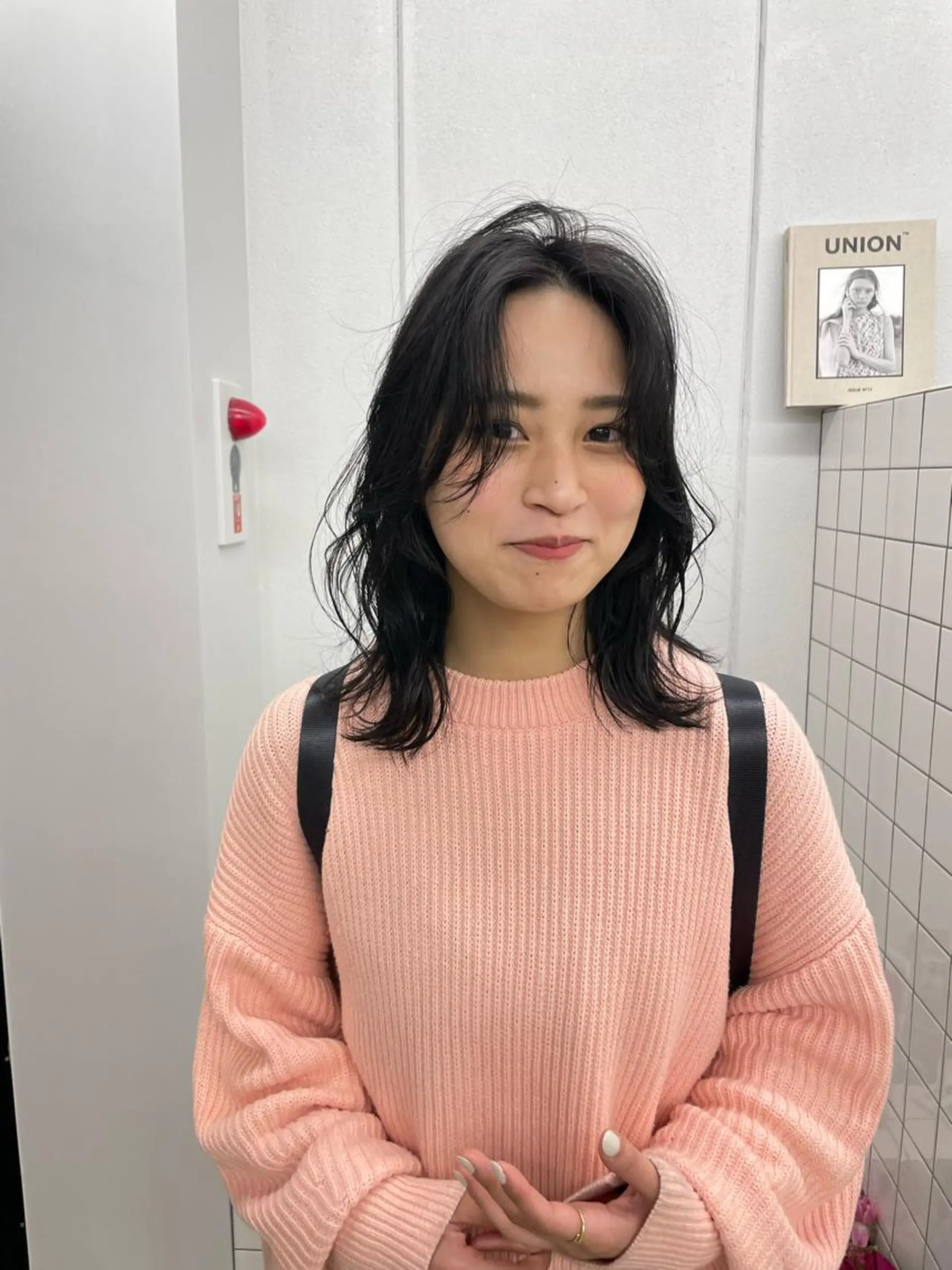 ミディアム カラー カット 関 京磨のヘアスタイル