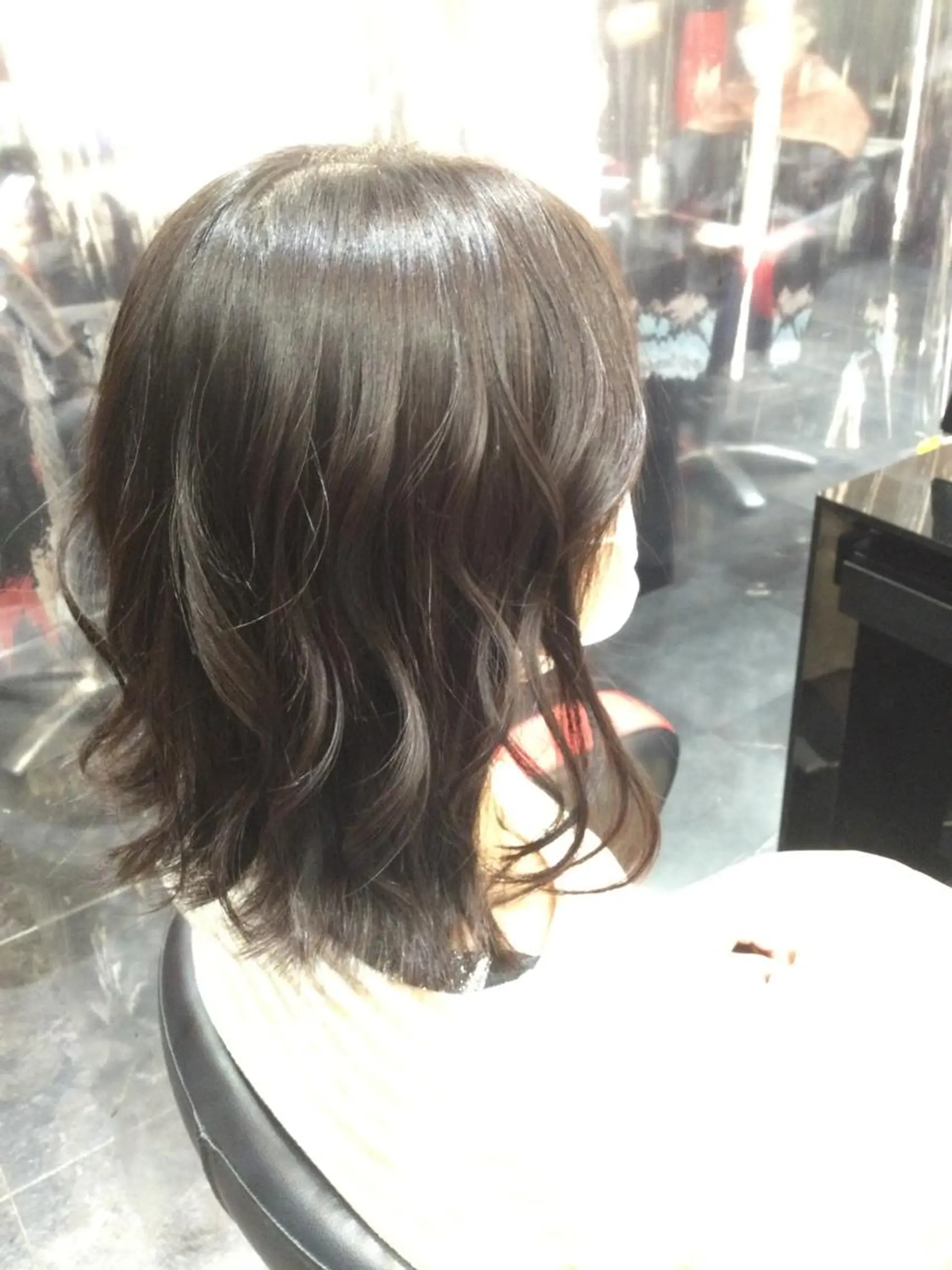 ミディアム カラー Annon プライベートサロンのヘアスタイル