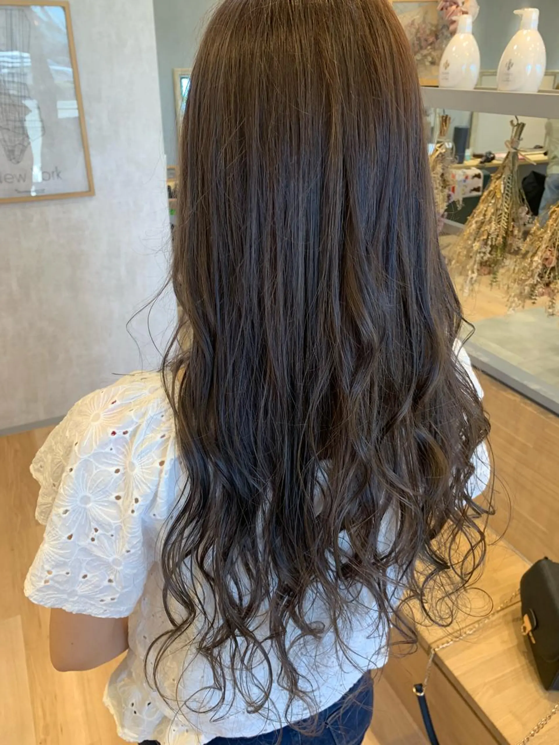 ロング カラー mu ku.のヘアスタイル