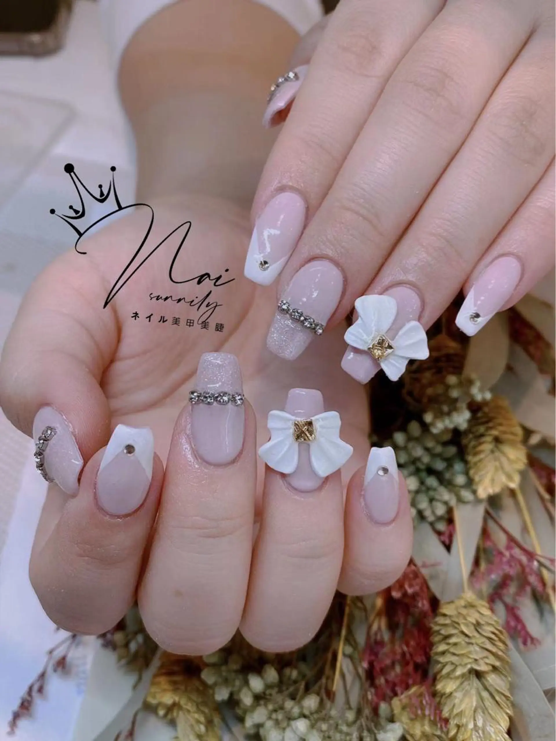 ネイル 長さだし専門店 M2　rikaのネイルデザイン