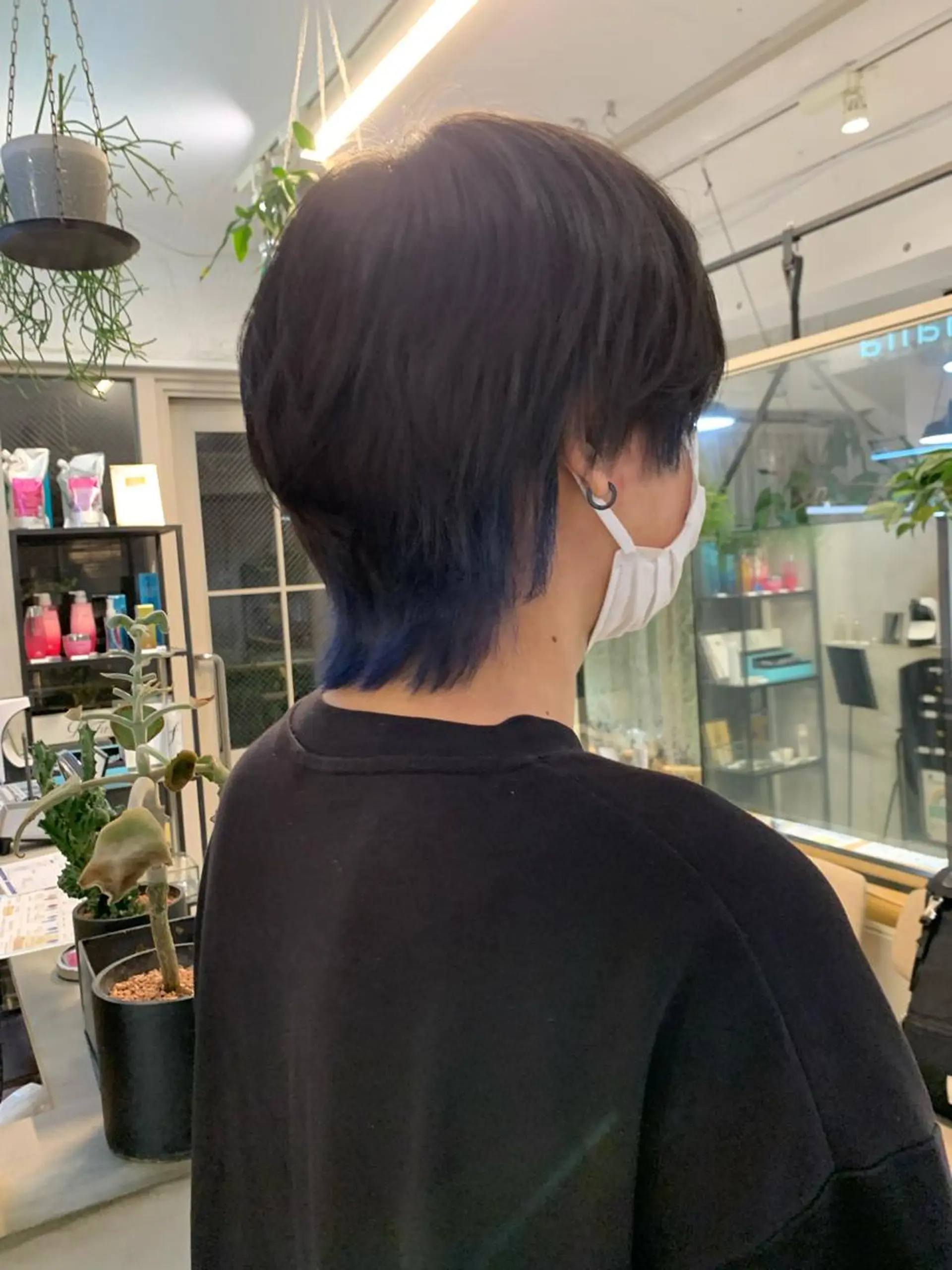 ショート カラー メンズ REINA☁️透明感 カラー/ぷつっと♡のヘアスタイル