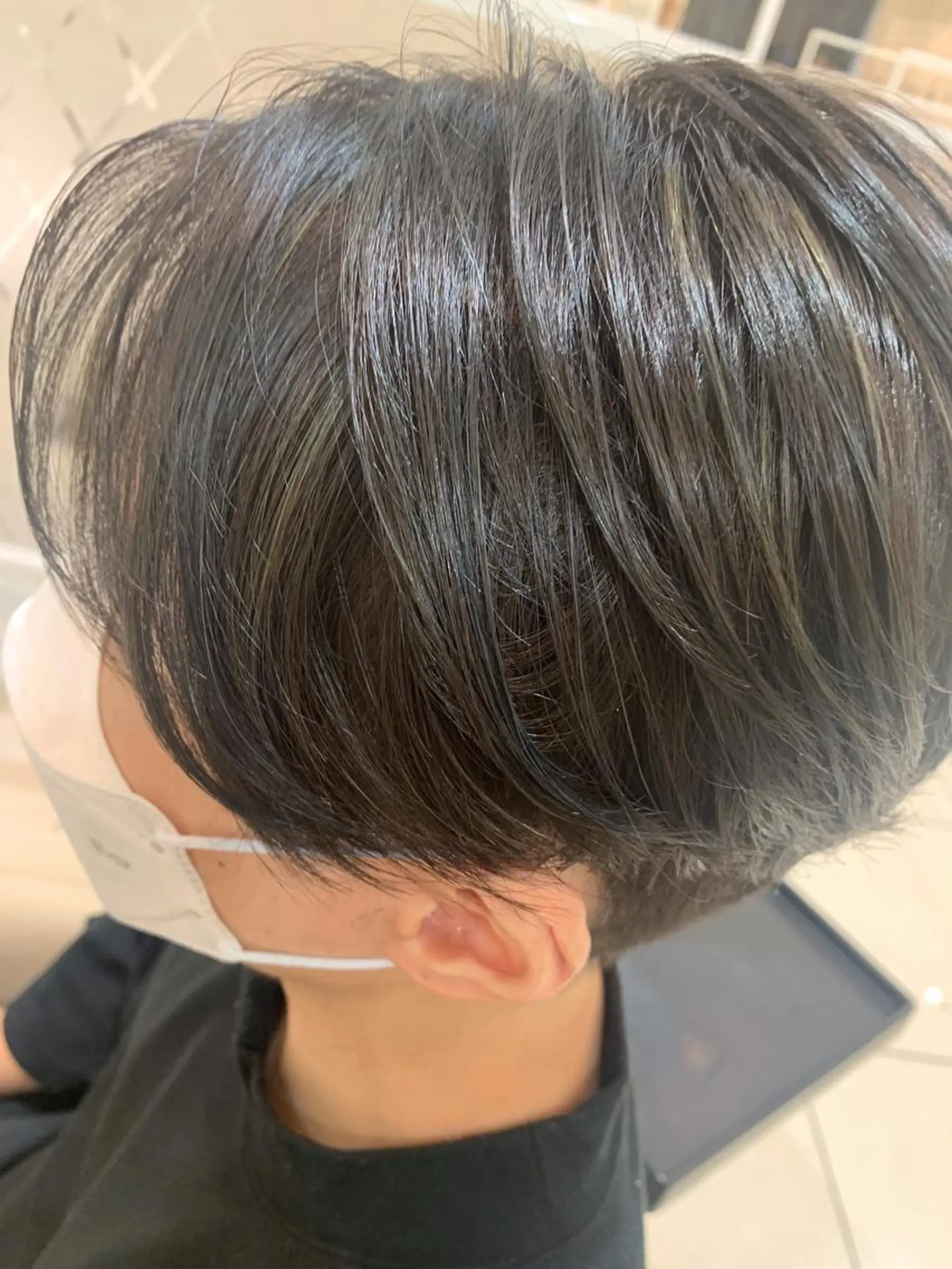 ショート メンズ カット トリートメント Ash 中岡ゆうたのヘアスタイル