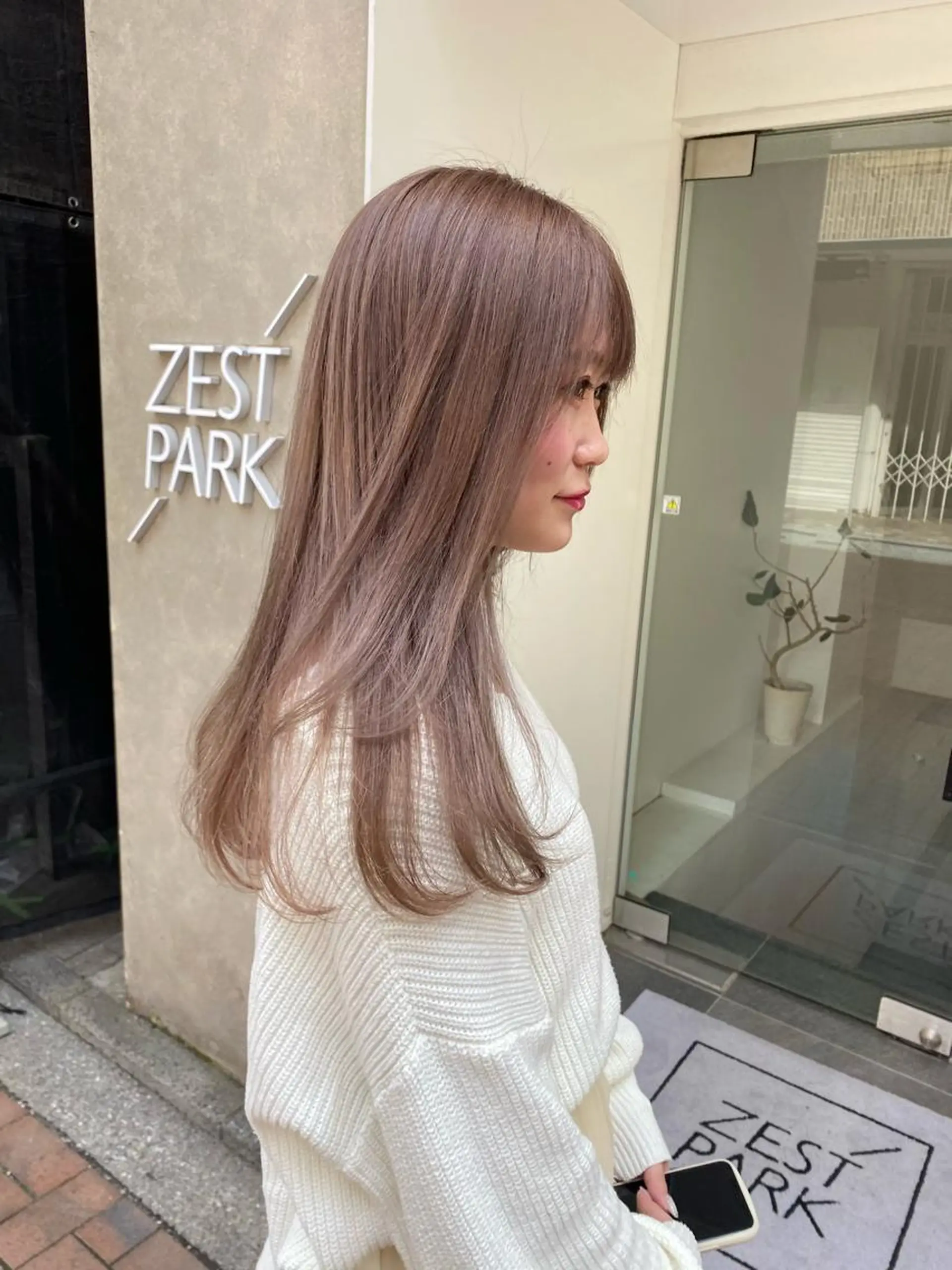 カラー カット ヘアカラー 【似合わせ提案】鈴木 舞のネイルデザイン