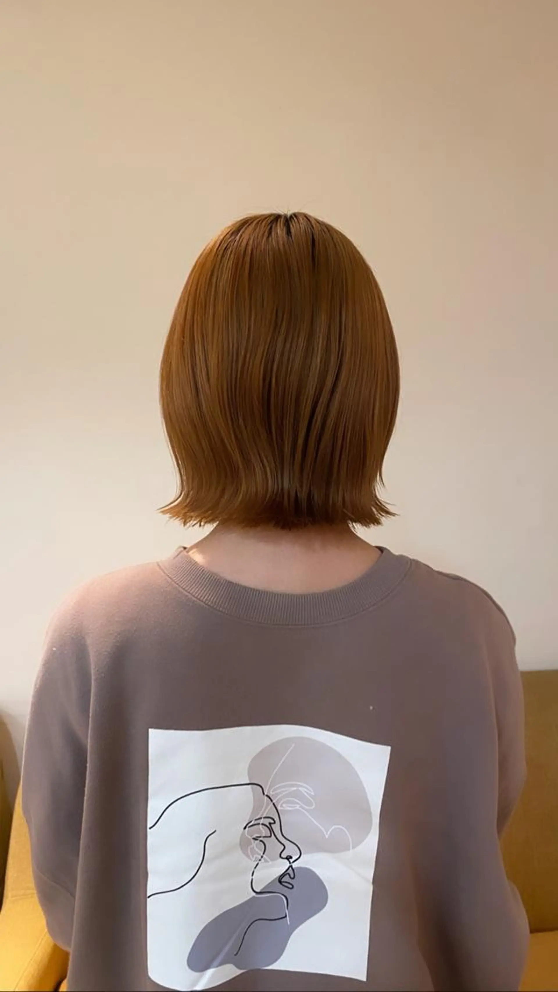 ミディアム 外ハネヘア 福島 立也のヘアスタイル