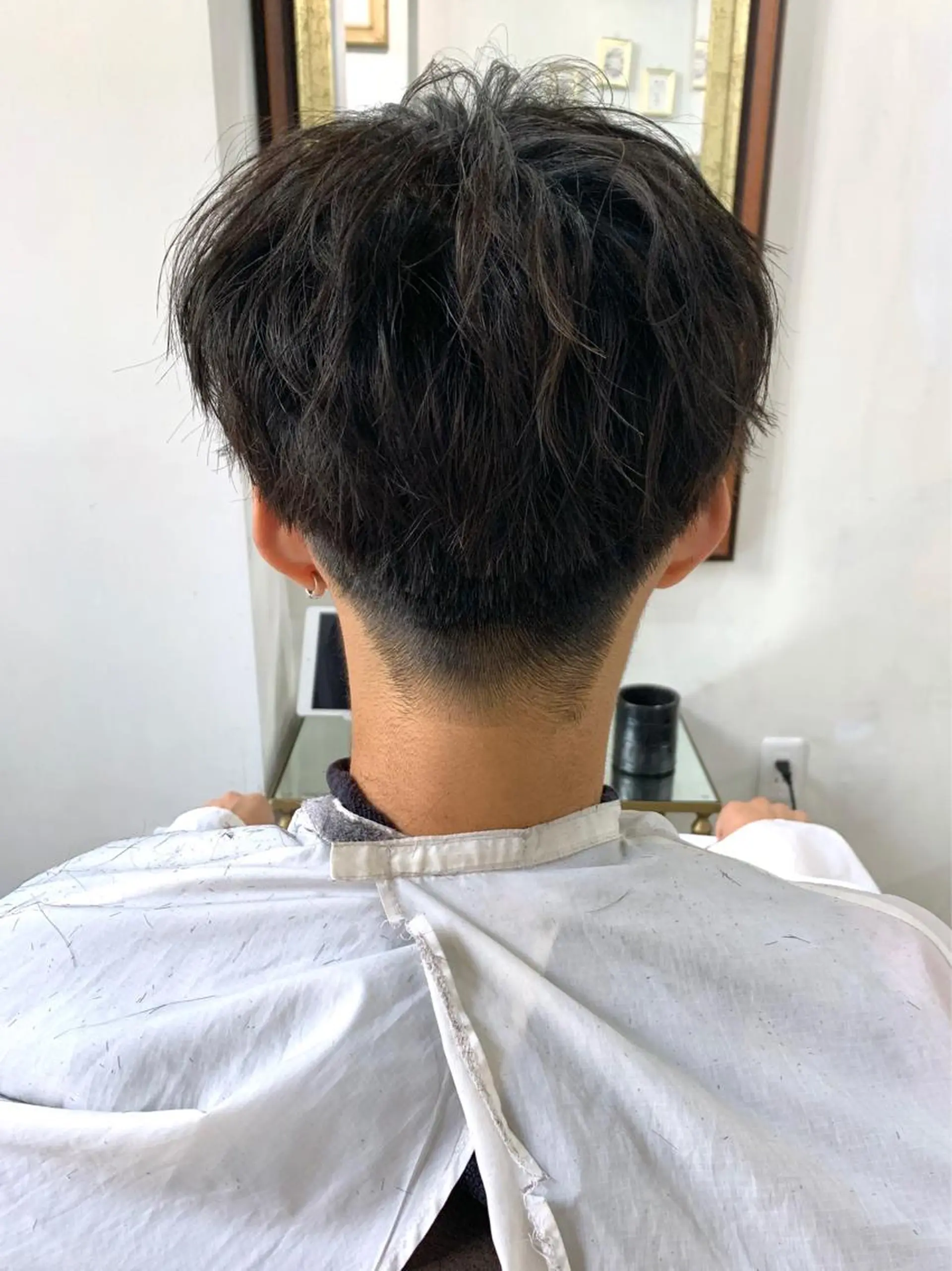 ショート カラー パーマ メンズ REEED所属・メンズ特化👨 細谷碧海のヘアスタイル