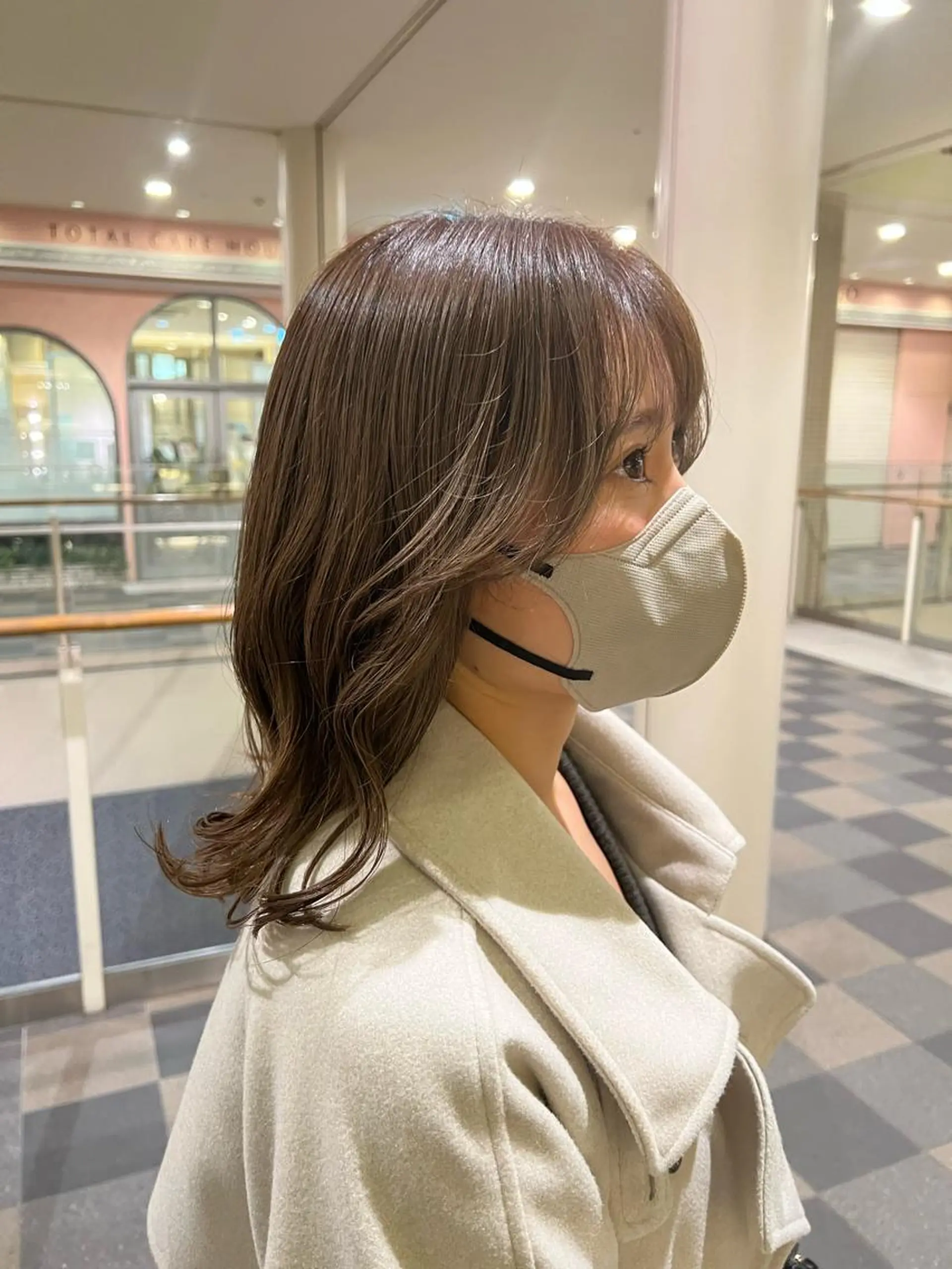 セミロング 梅田 赤み消し/鈴木将大のヘアスタイル