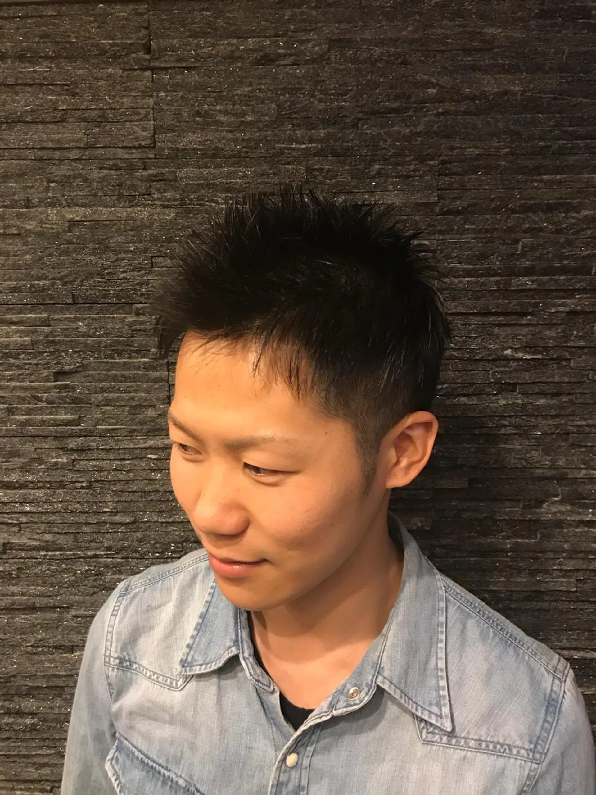 ショート メンズ カット ヘアセット HIRO GINZA 銀座一丁目店のヘアスタイル